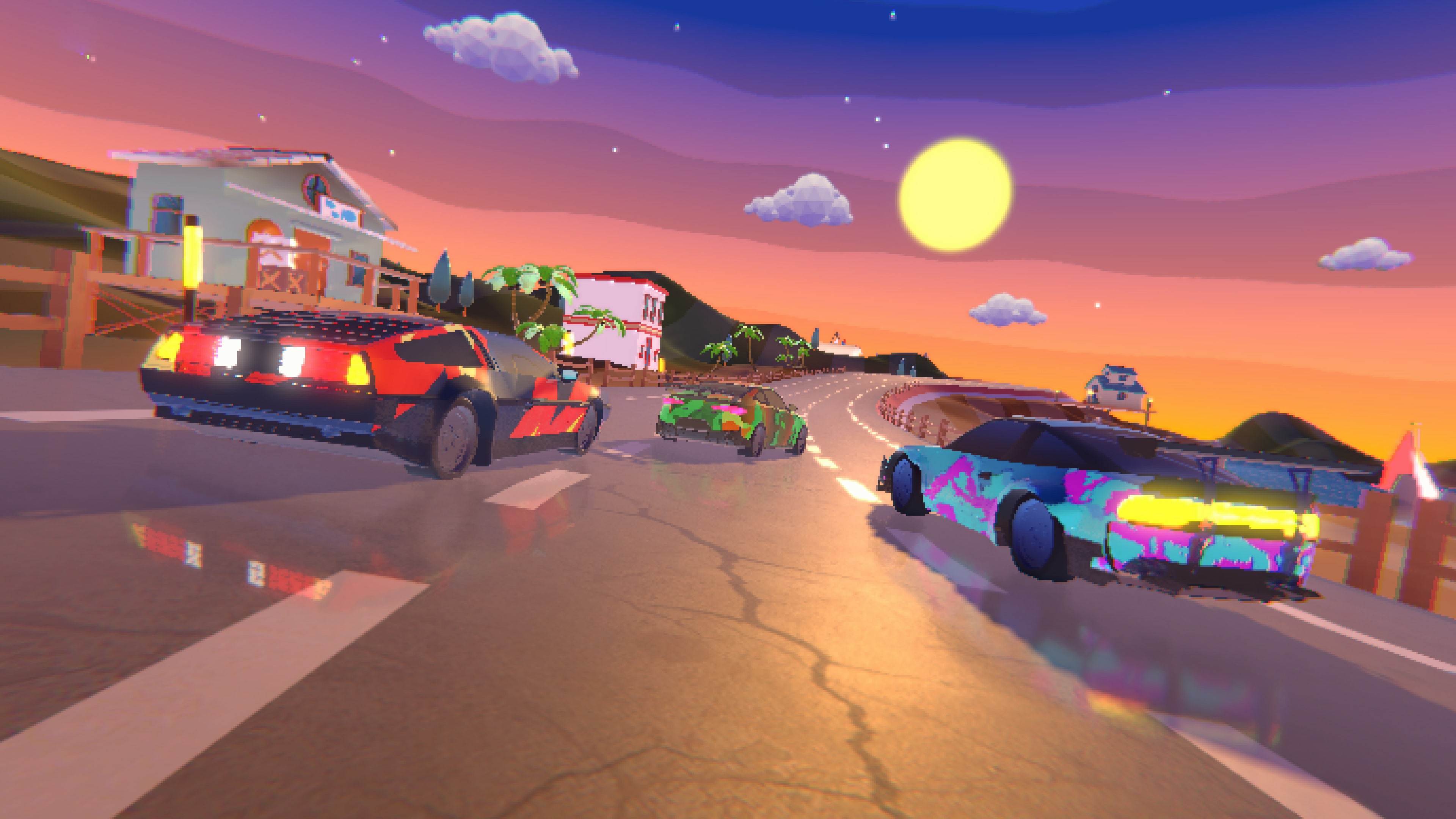 #4. Pixel Retro Drift - Arcade Car Racing (PlayStation) By: VRCFORGE STUDIOS LTD