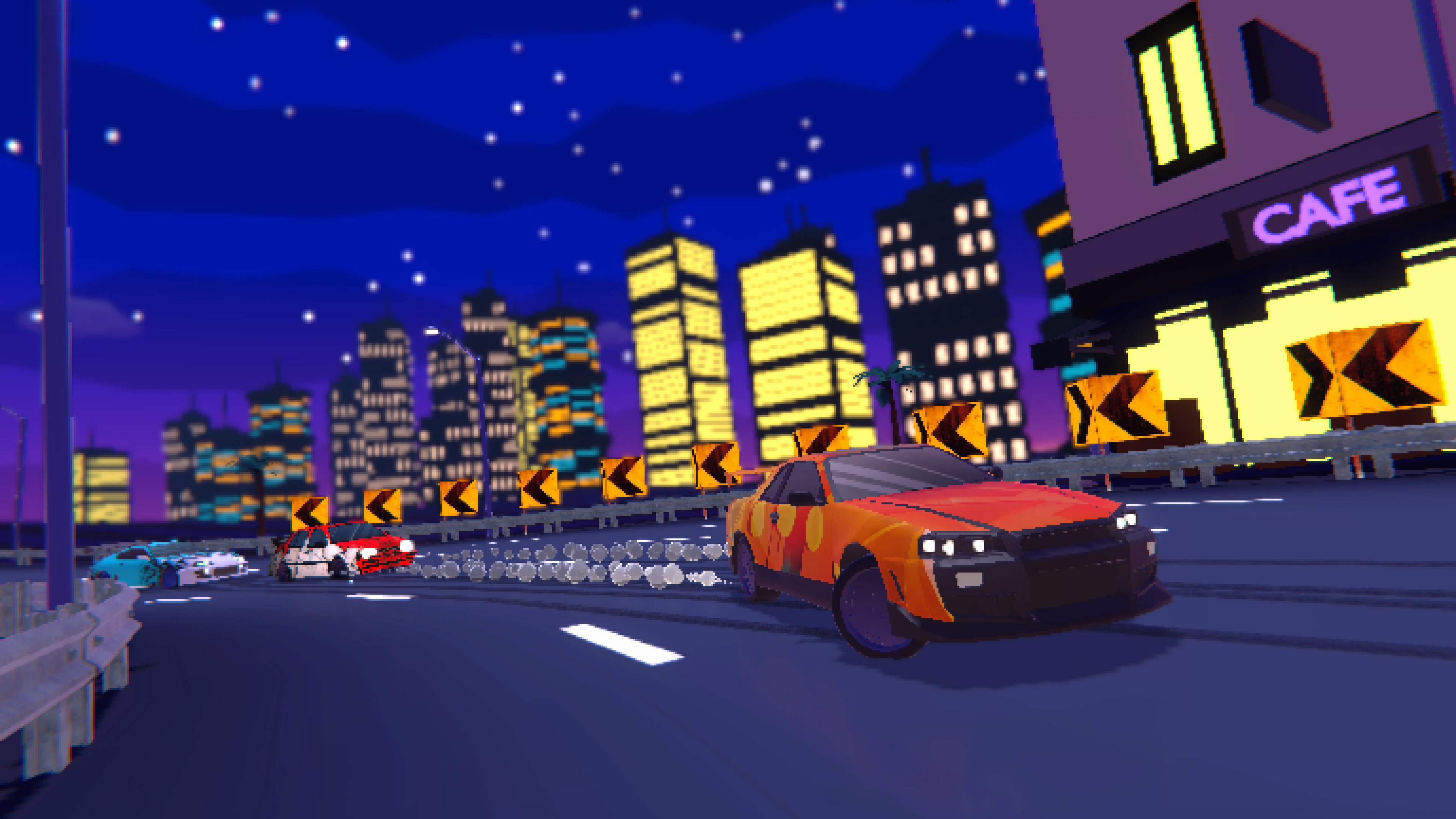 #8. Pixel Retro Drift - Arcade Car Racing (PlayStation) By: VRCFORGE STUDIOS LTD