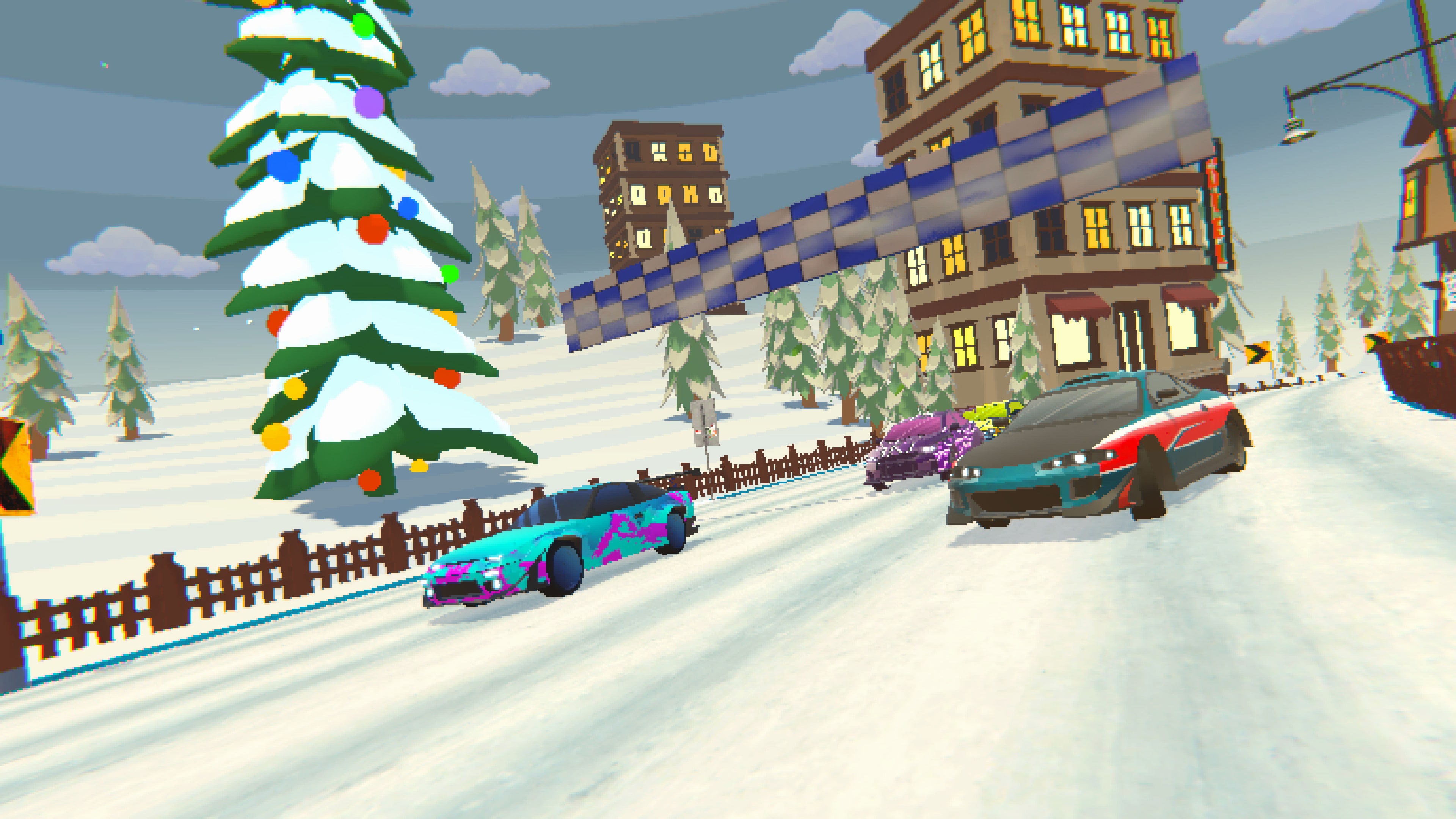 #6. Pixel Retro Drift - Arcade Car Racing (PlayStation) By: VRCFORGE STUDIOS LTD