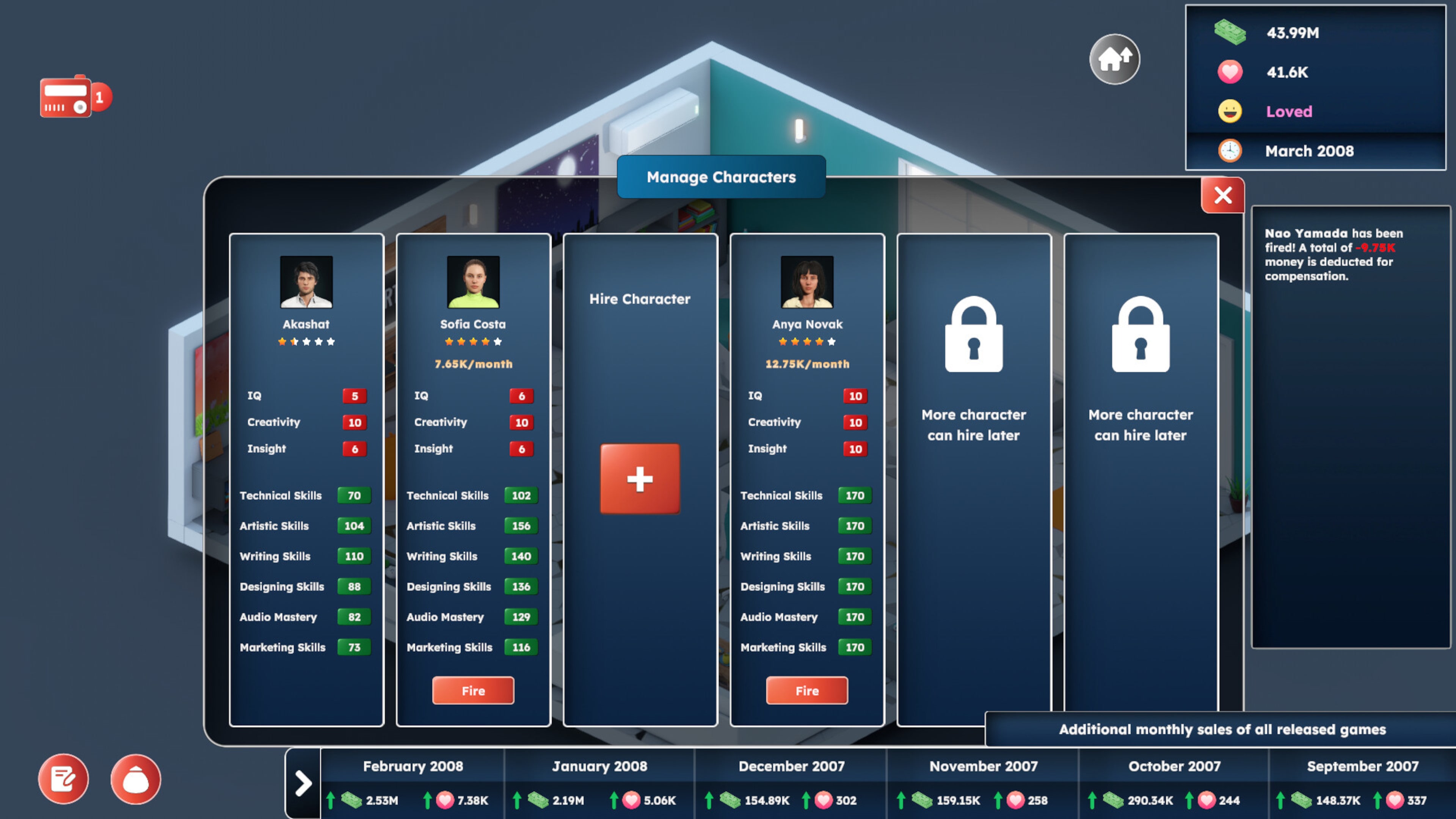#4. Game Builder Tycoon (PlayStation) Podle: PlayWay plc
