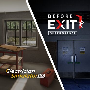 Before Exit: Supermarket + Electrician Simulator VR bundle cover image