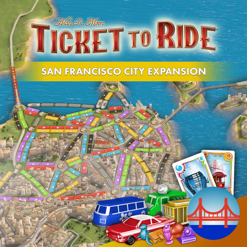Ticket to Ride®: San Francisco City Expansion