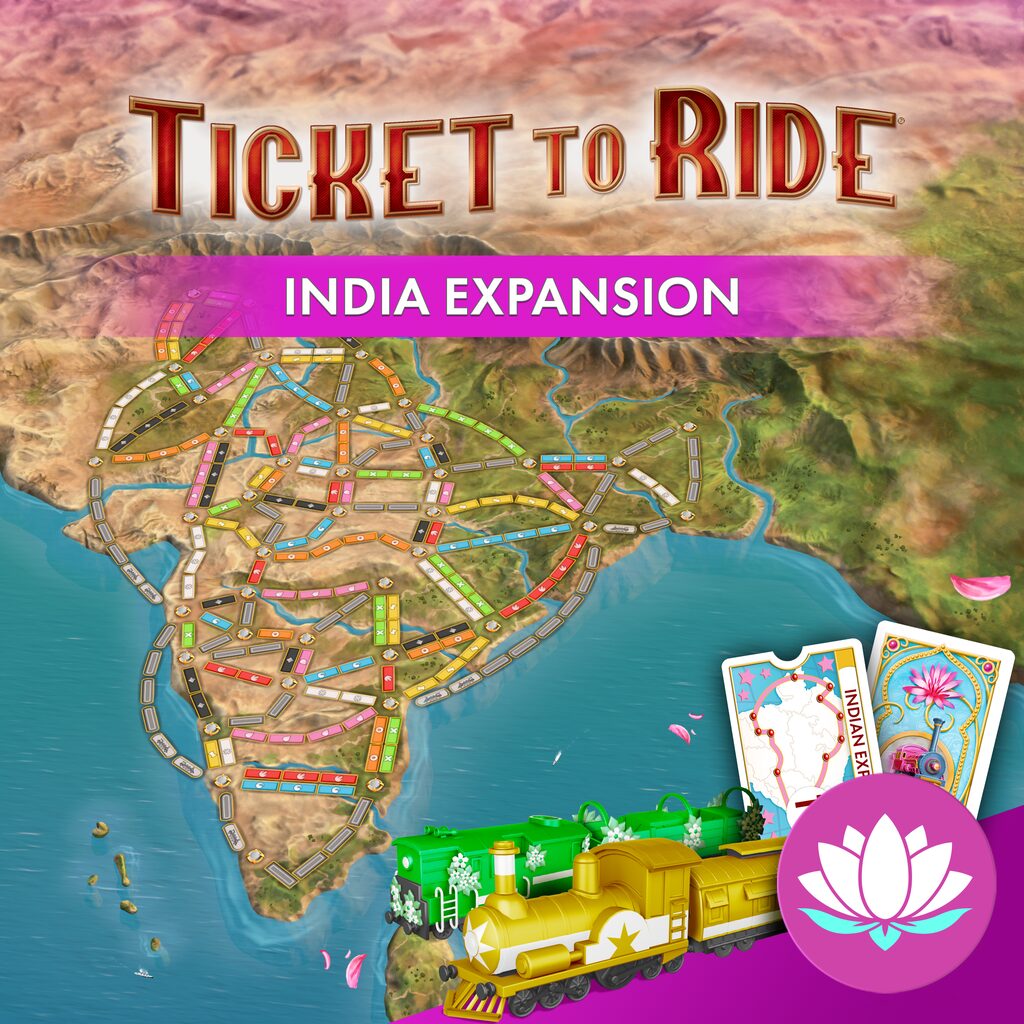 Ticket to Ride®: India Expansion