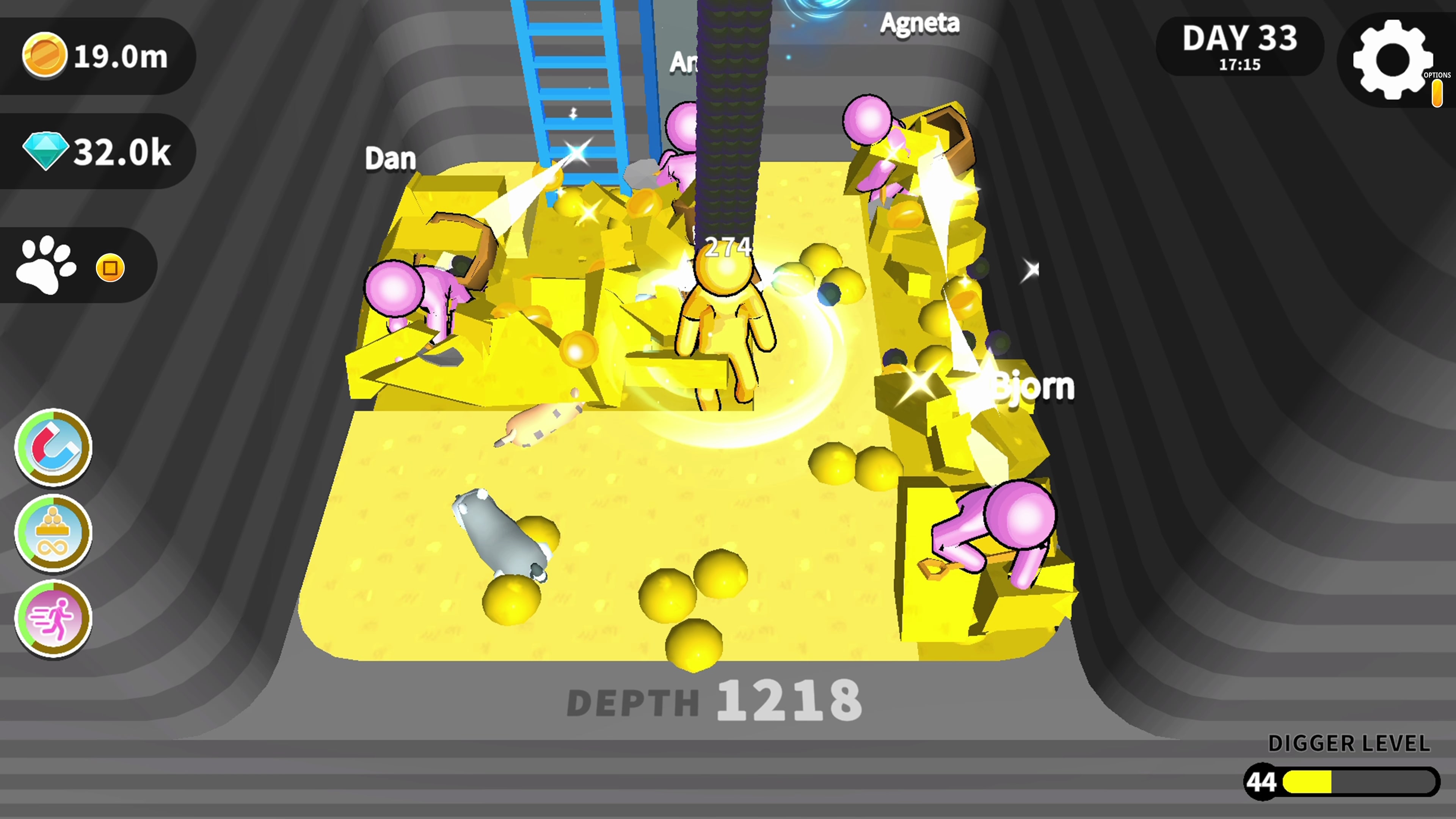 Dig Deep & Astro Miner