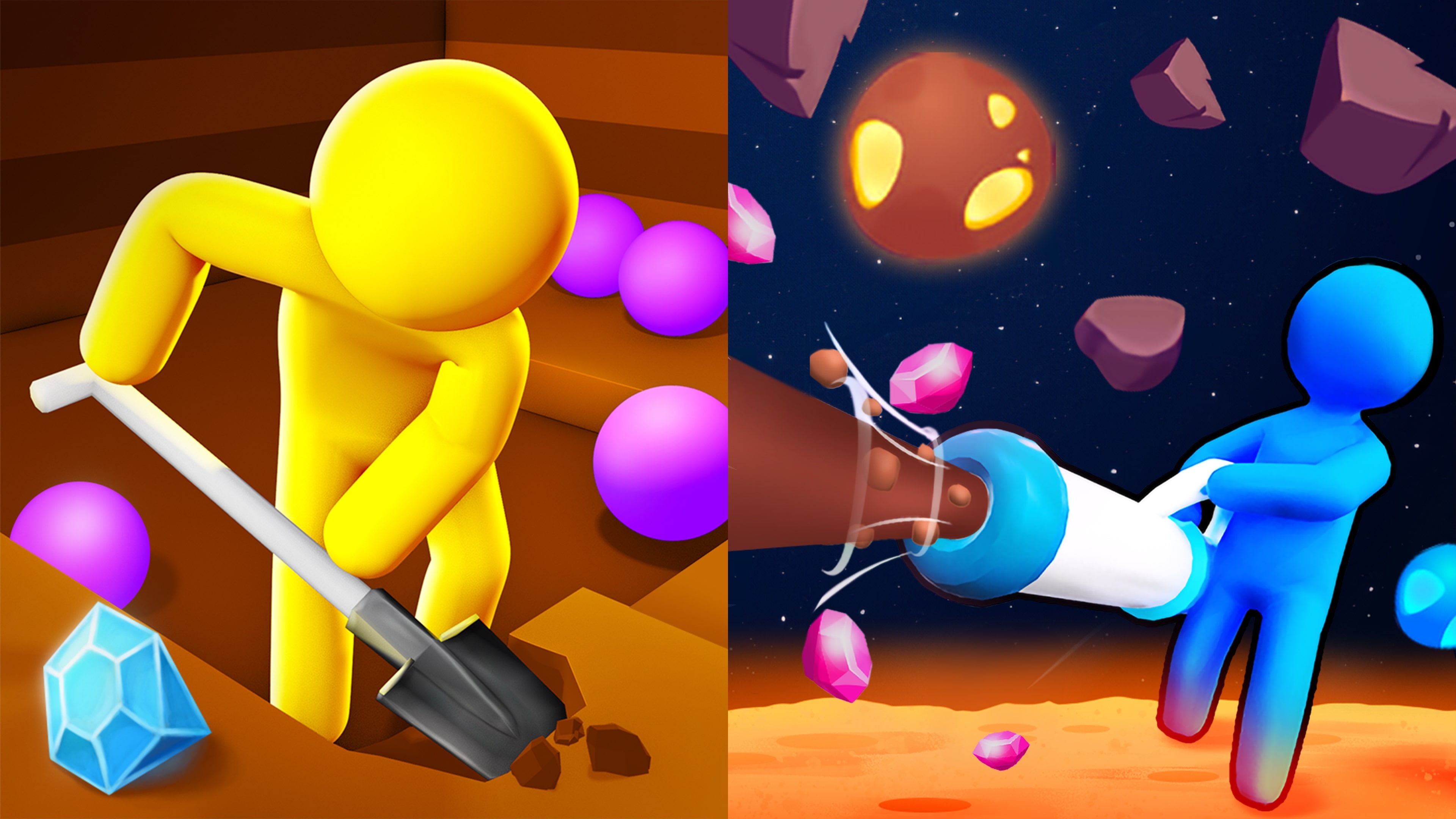 Dig Deep & Astro Miner