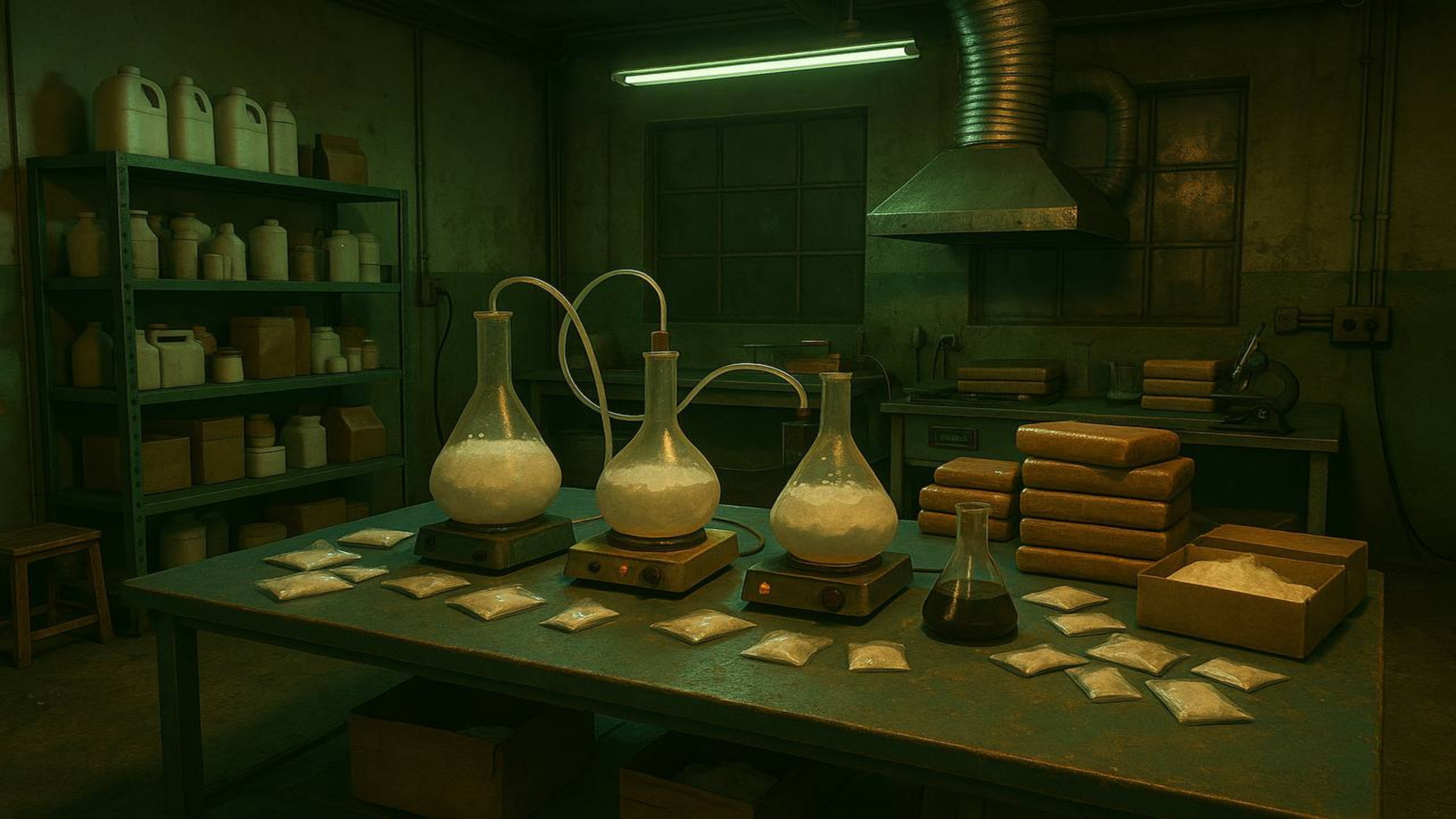 Cocaine Lab Simulator