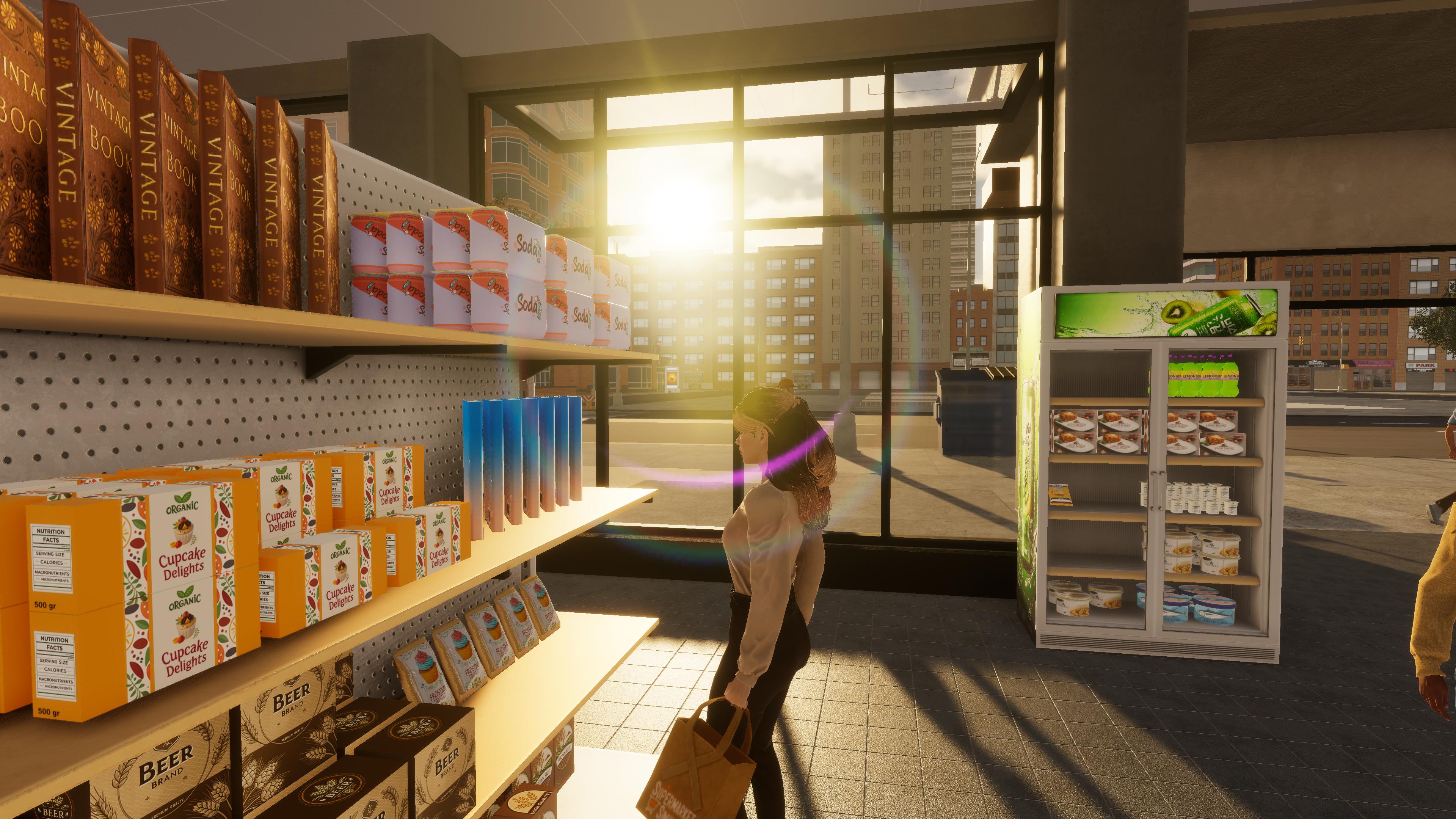 #7. Supermarket CEO Simulator (PlayStation) Podle: VRCFORGE STUDIOS LTD