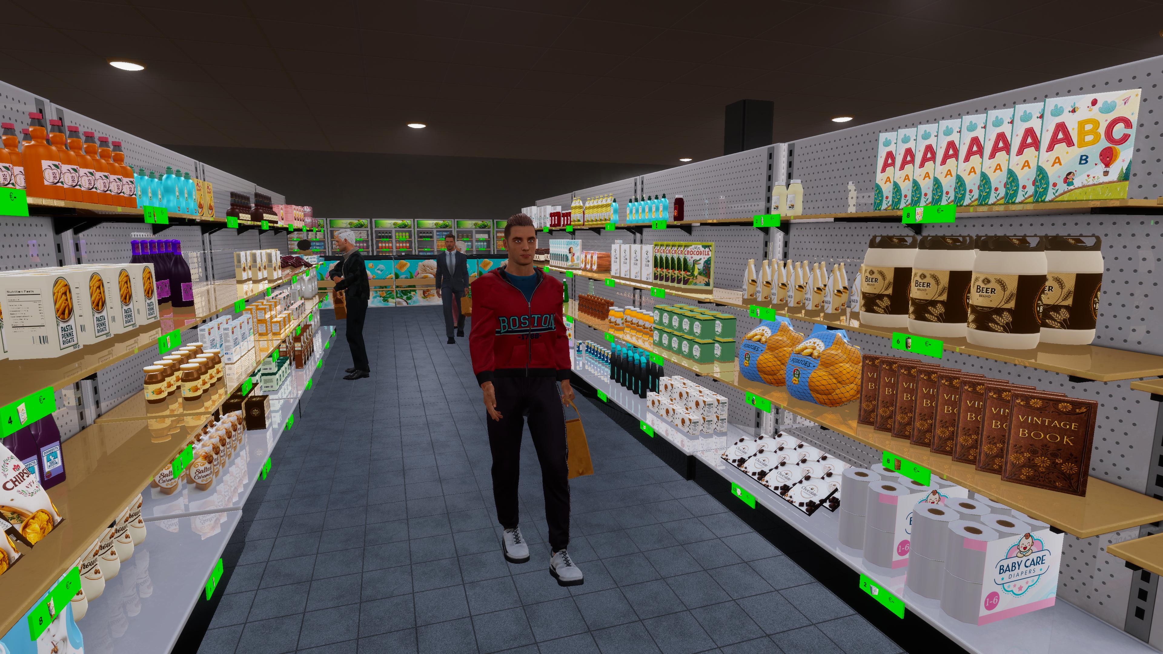 #5. Supermarket CEO Simulator (PlayStation) Podle: VRCFORGE STUDIOS LTD