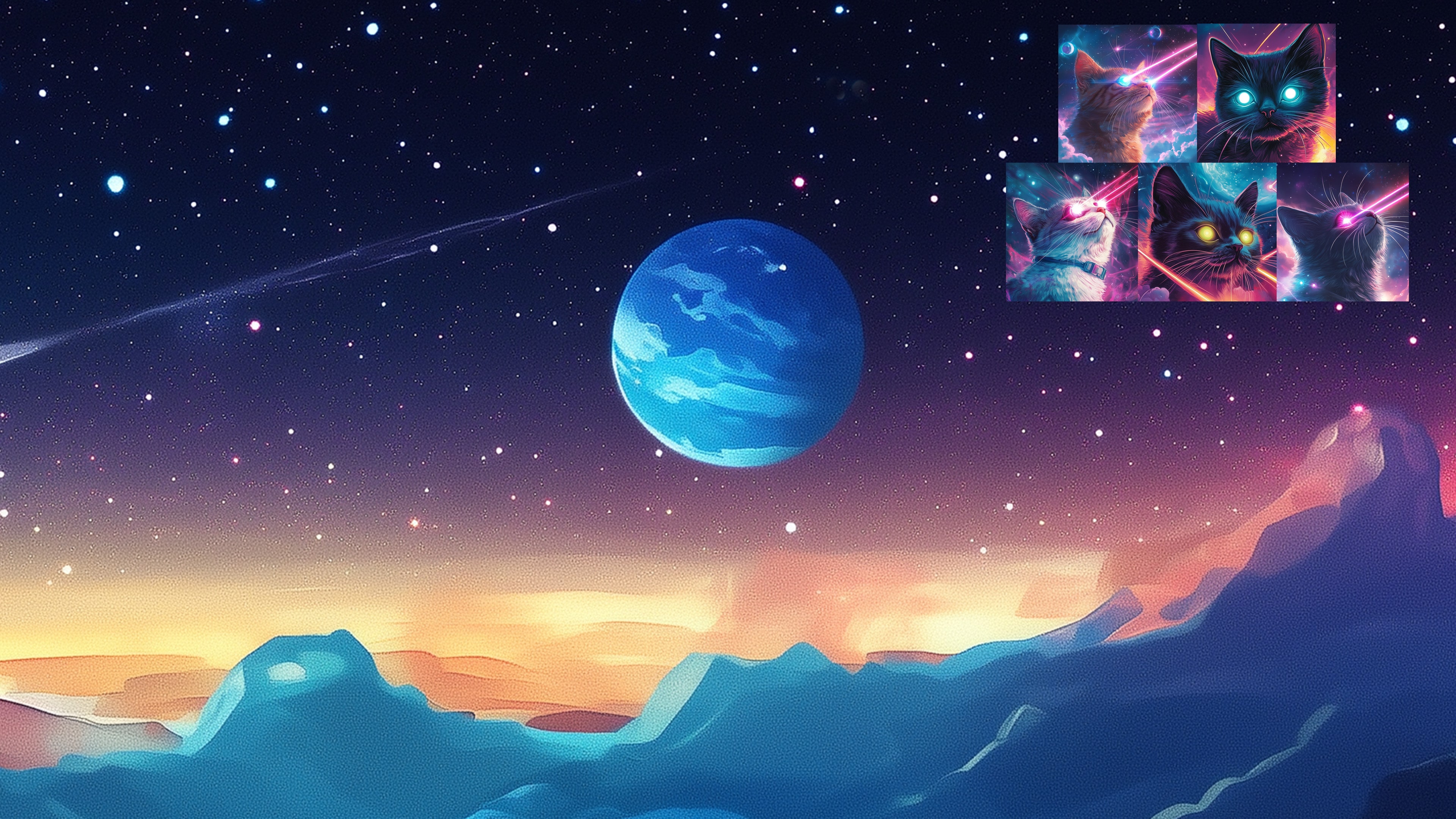 5 Avatar Galactic Cat Bundle