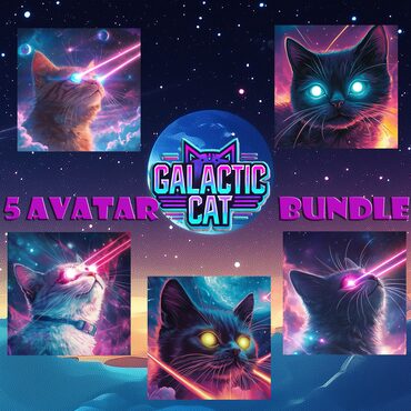 5 Avatar Galactic Cat Bundle cover image