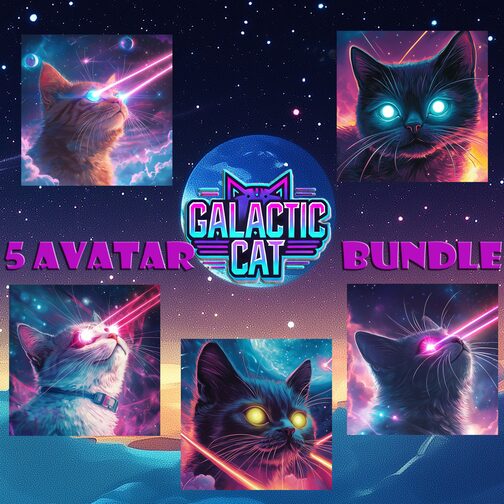 5 Avatar Galactic Cat Bundle cover image