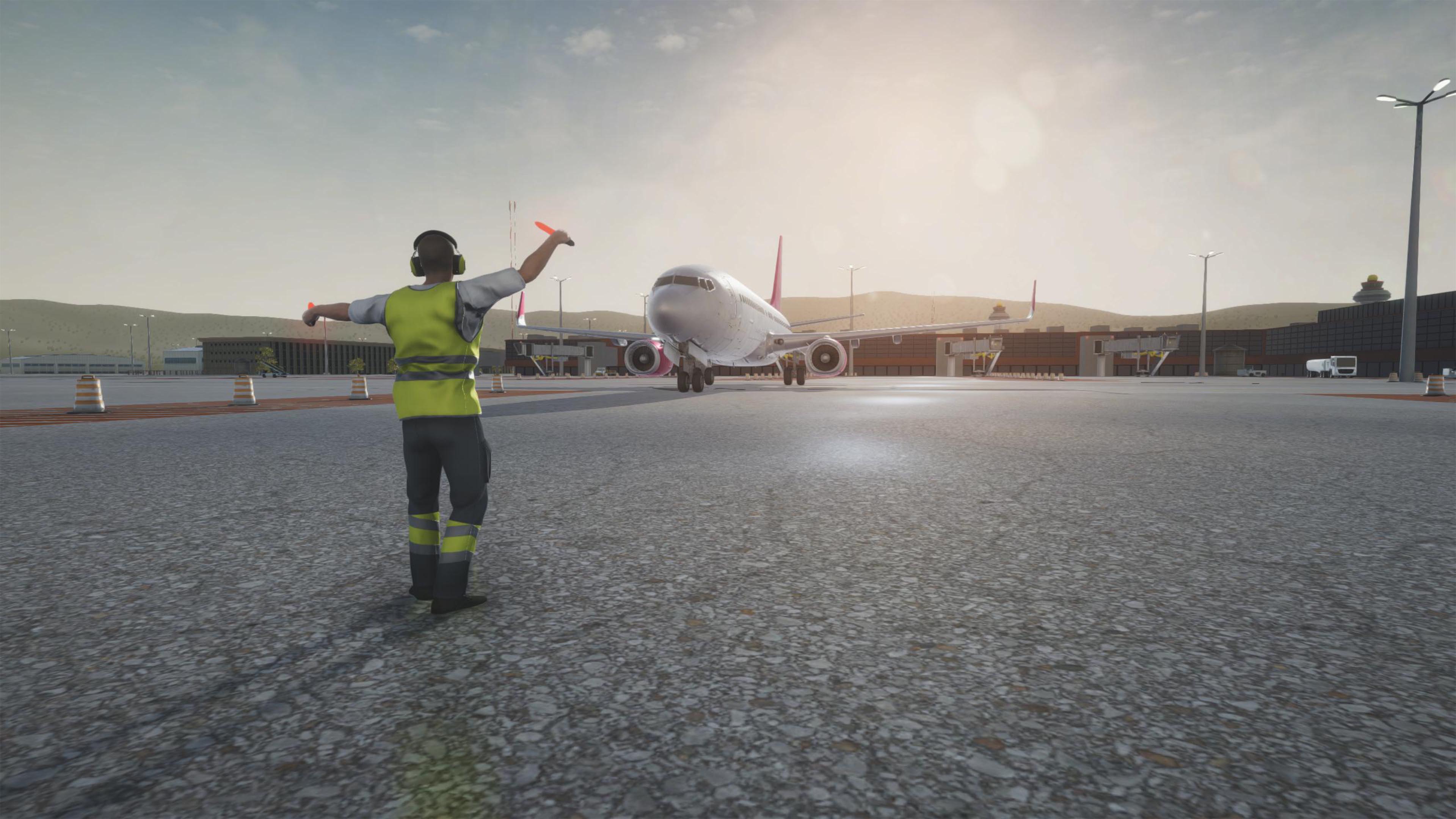 #1. Airport Manager Simulator 2025 (PlayStation) Bởi: IORDER SRL