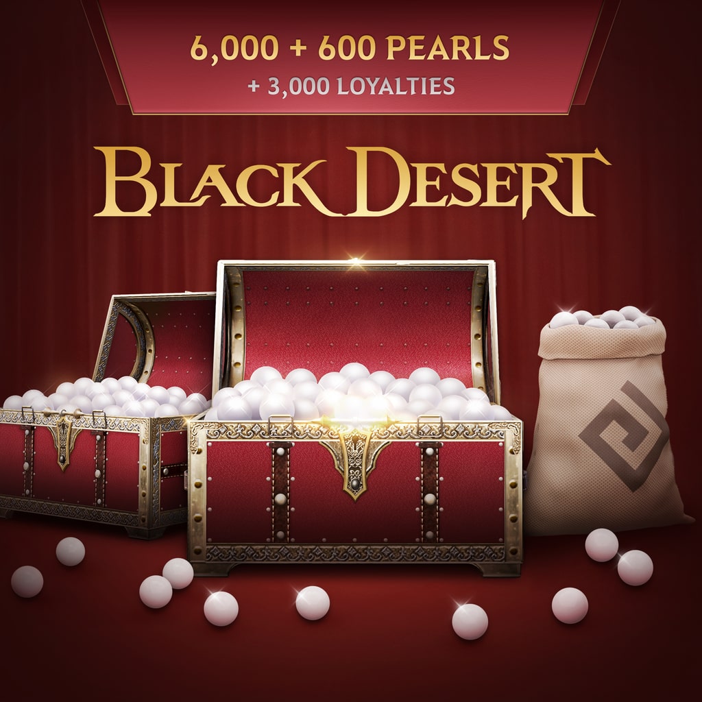 Black Desert - 6,600 Pearls