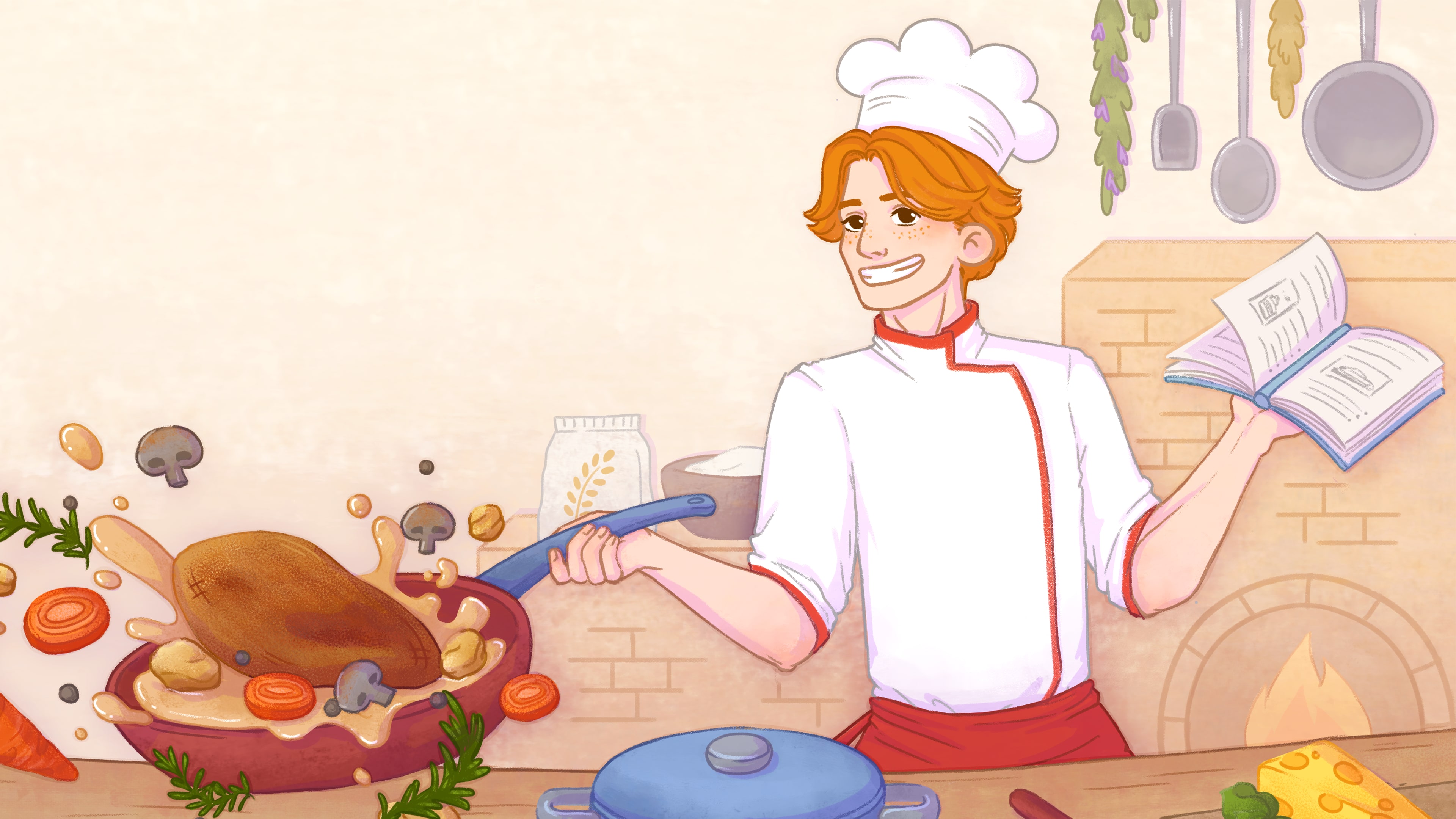 Cook For Love (日语, 韩语, 英语)