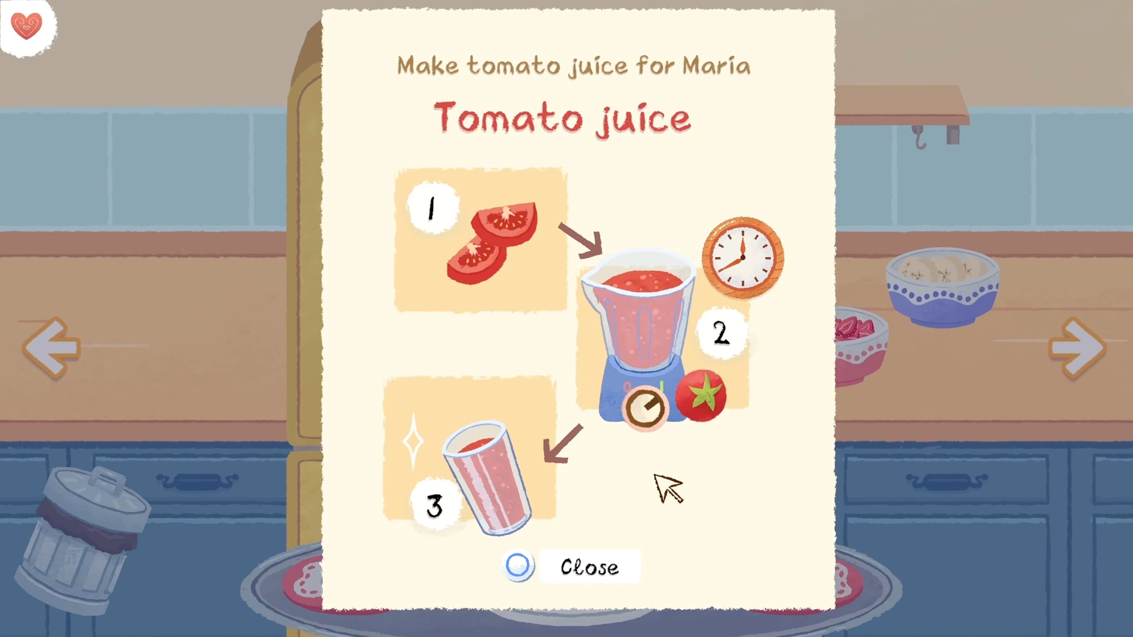 Cook For Love — Кадр с игрового уровня