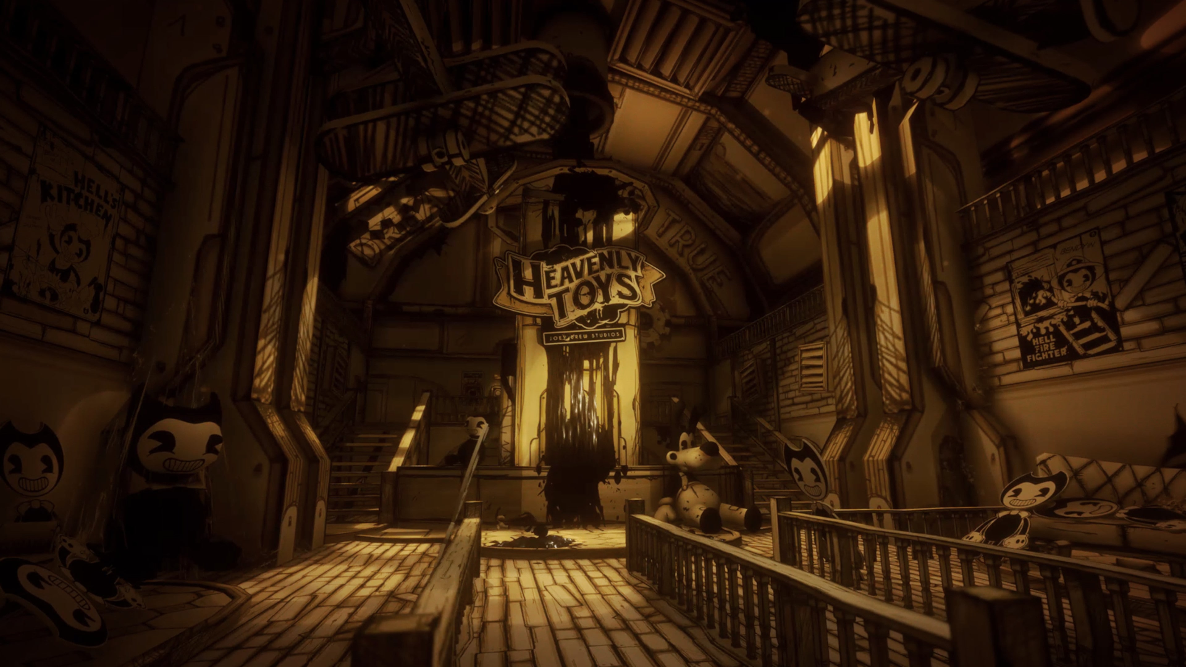 #6. Bendy and the Ink Machine (PlayStation) De: JOEY DREW STUDIOS INC