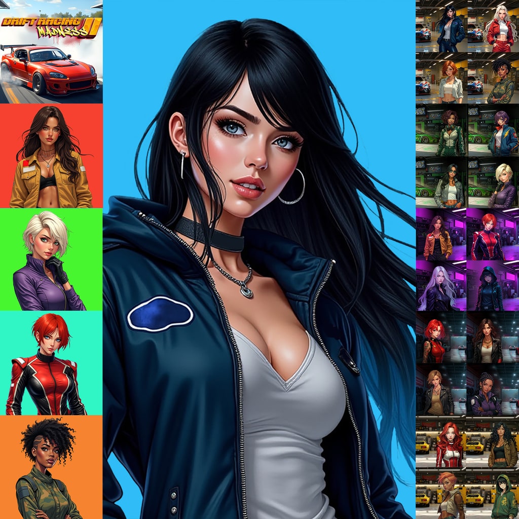 Drift Racing Madness 2 Theme Avatar Bundle