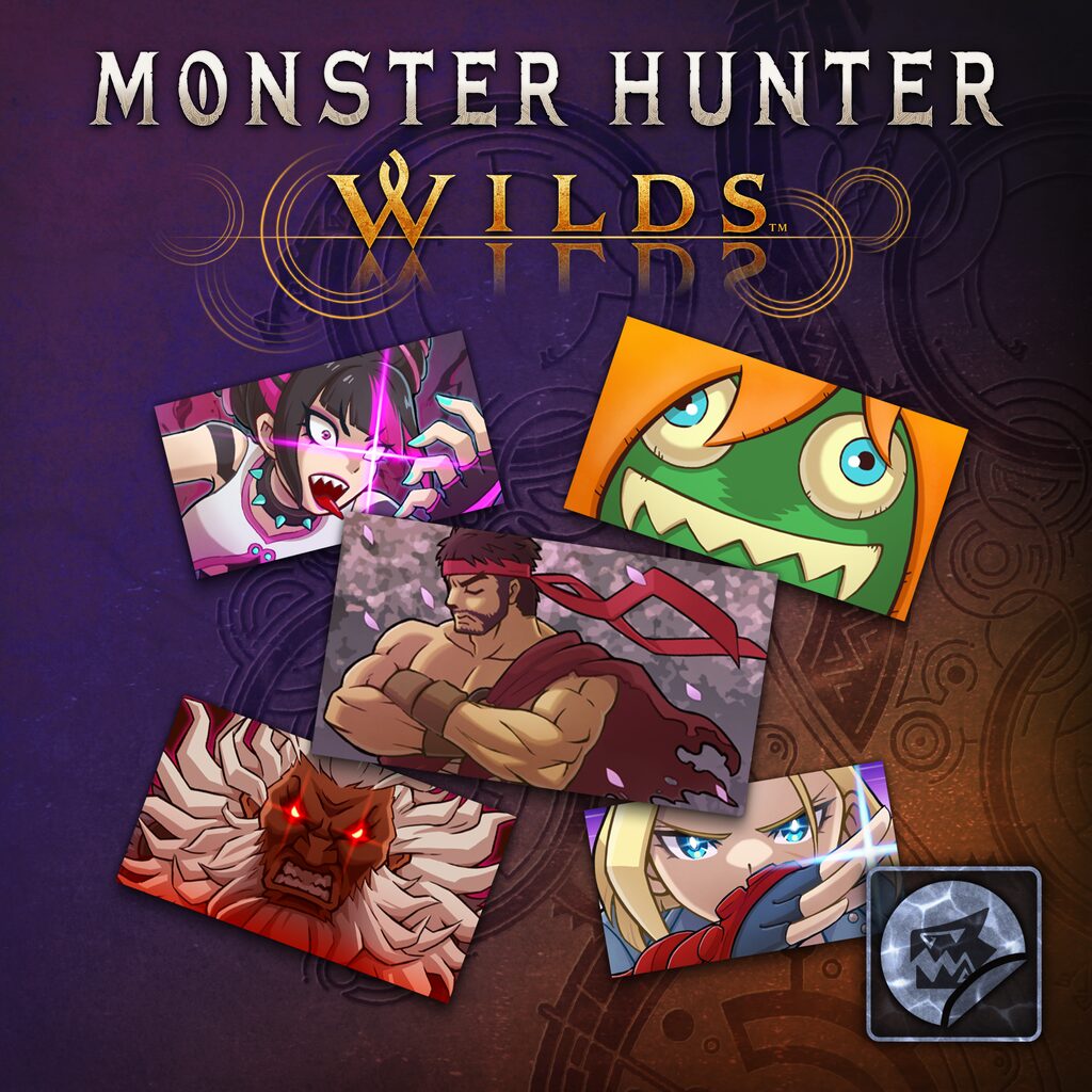 Monster Hunter Wilds - Sticker Set: Street Fighter 6 Set