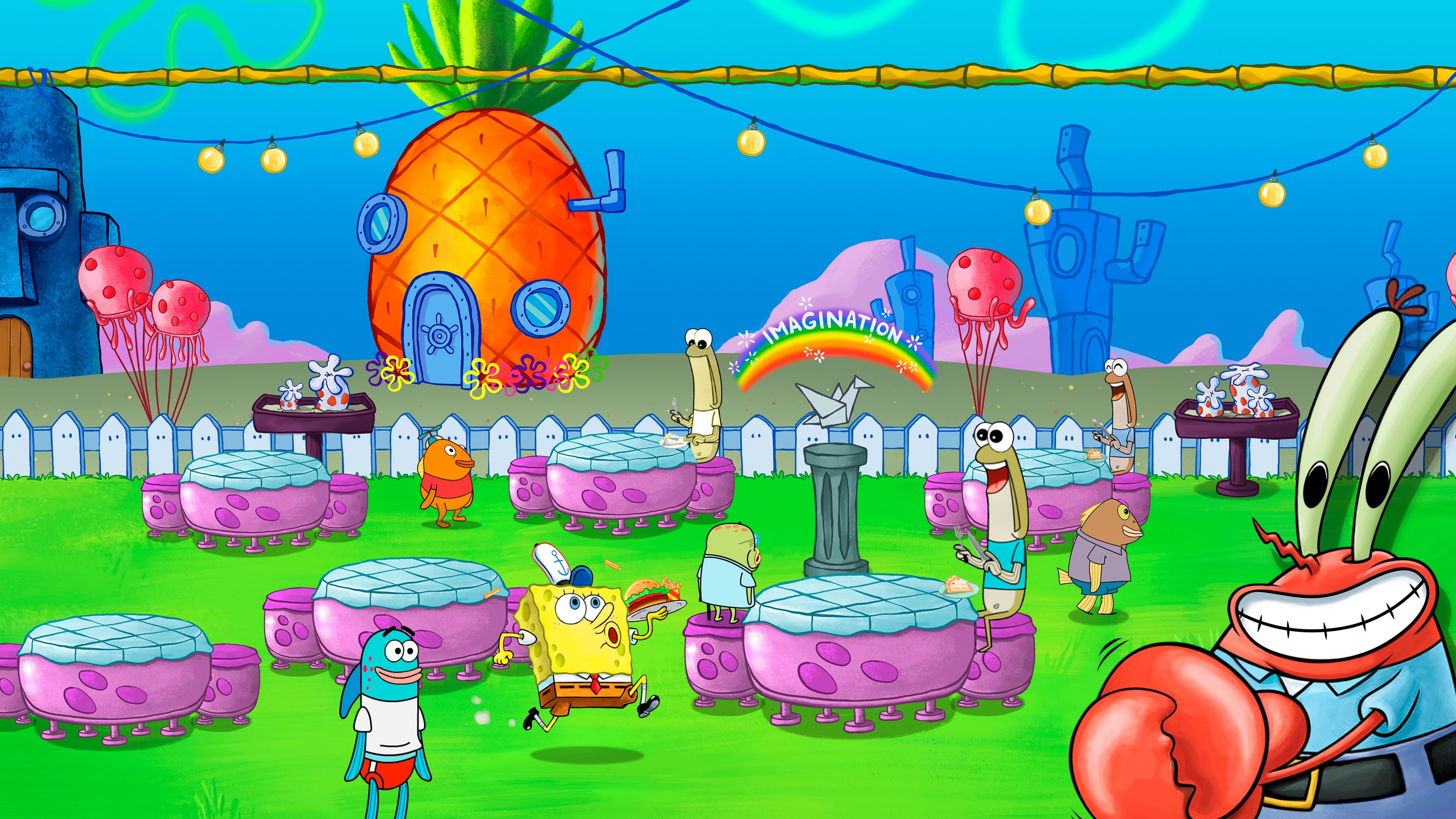#5. SpongeBob: Krusty Cook-Off (PlayStation) Bởi: TILTING POINT MEDIA LLC