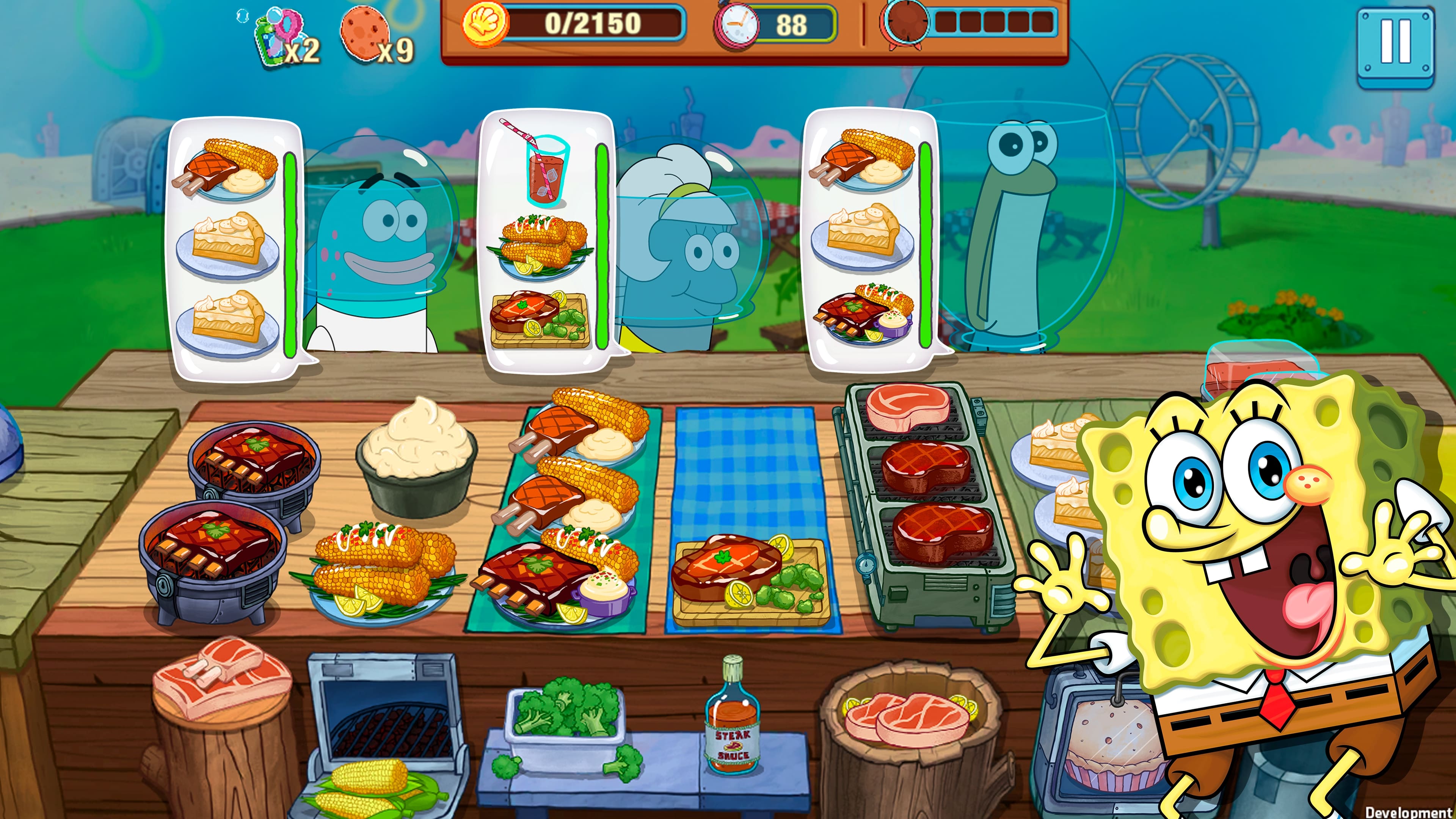 #2. SpongeBob: Krusty Cook-Off (PlayStation) Bởi: TILTING POINT MEDIA LLC