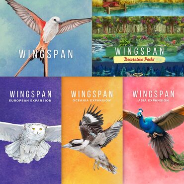 Wingspan + European + Oceania + Asia + Decorative Packs PS4 & PS5 cover image