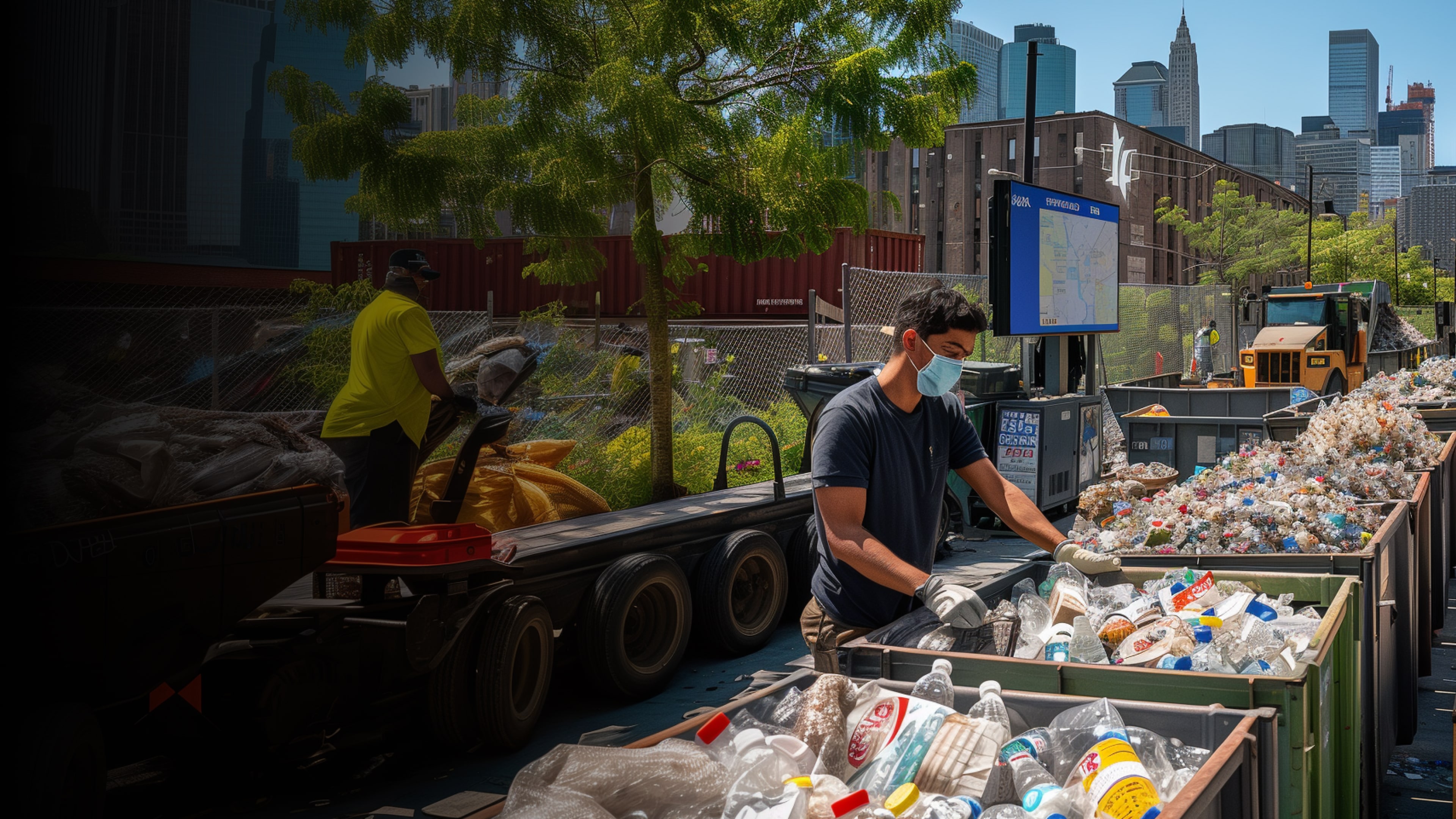 Recycling Station Simulator