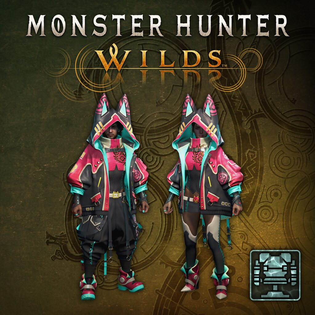 Monster Hunter Wilds - Hunter Layered Armor Set: Cypurrpunk