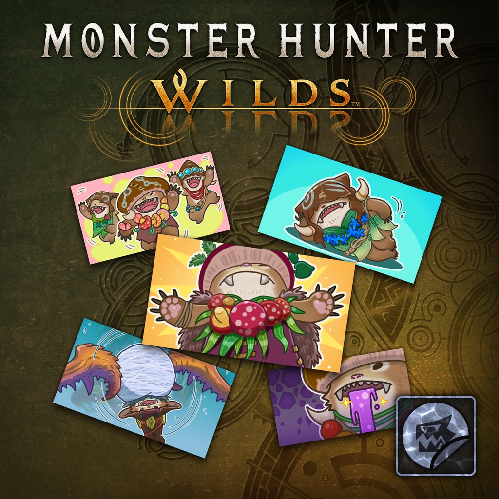 Monster Hunter Wilds - Sticker Set: Whimsical Wudwuds
