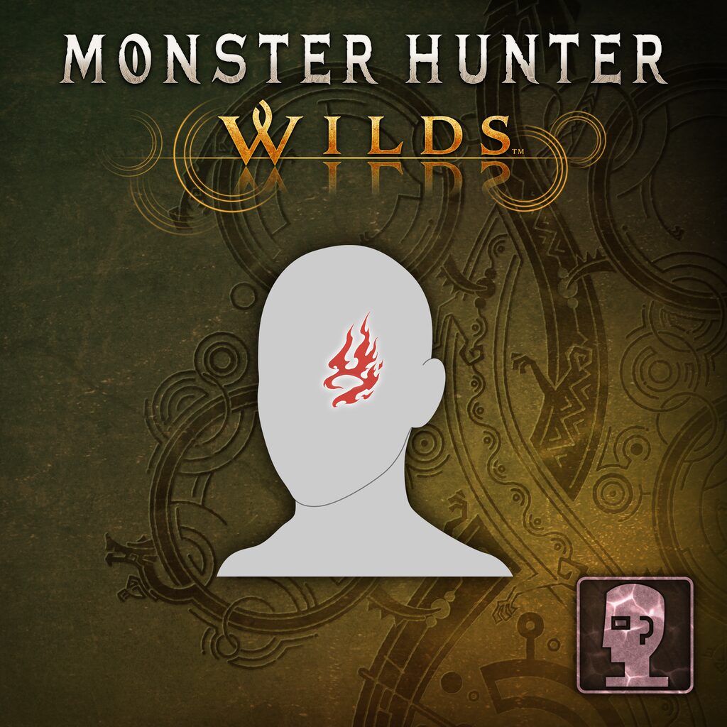 Monster Hunter Wilds - Makeup/Face Paint: Flames