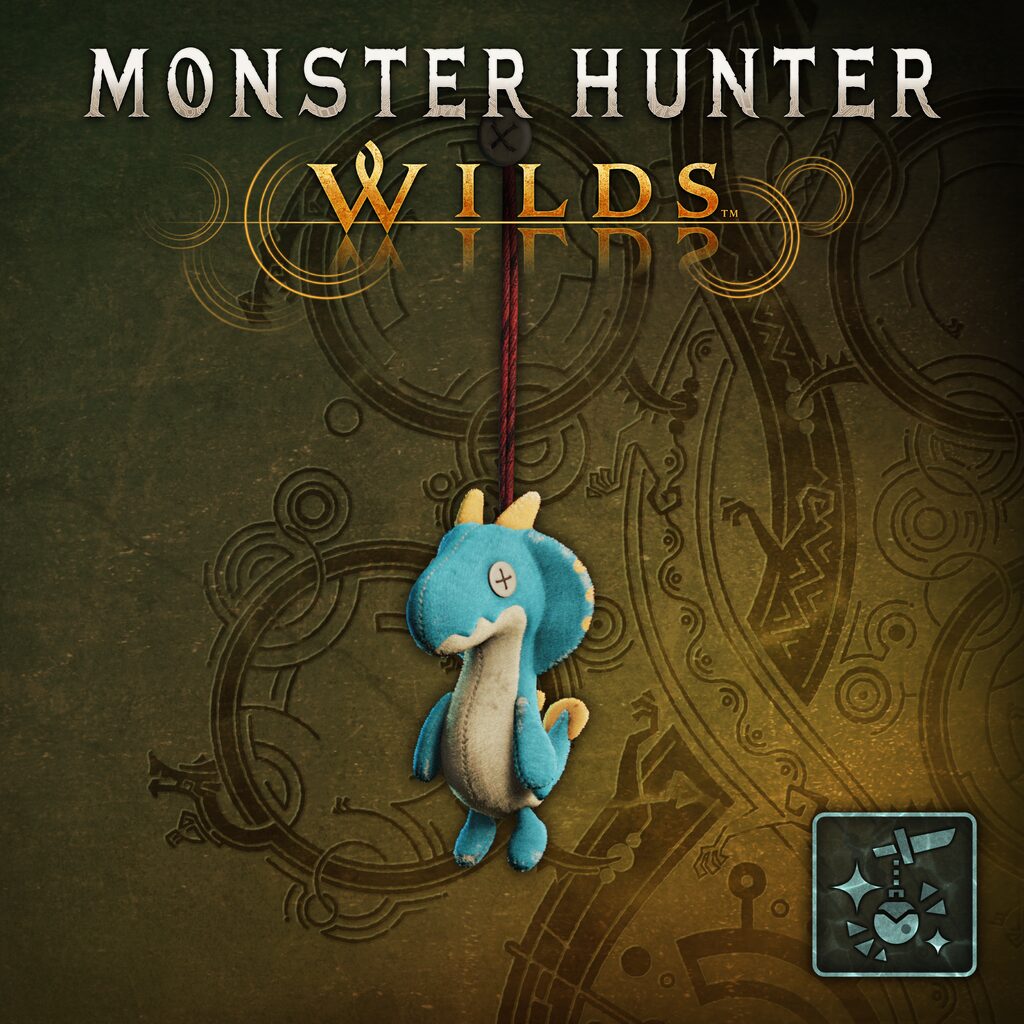 Monster Hunter Wilds - Pendant: Lagiacrus Plushie