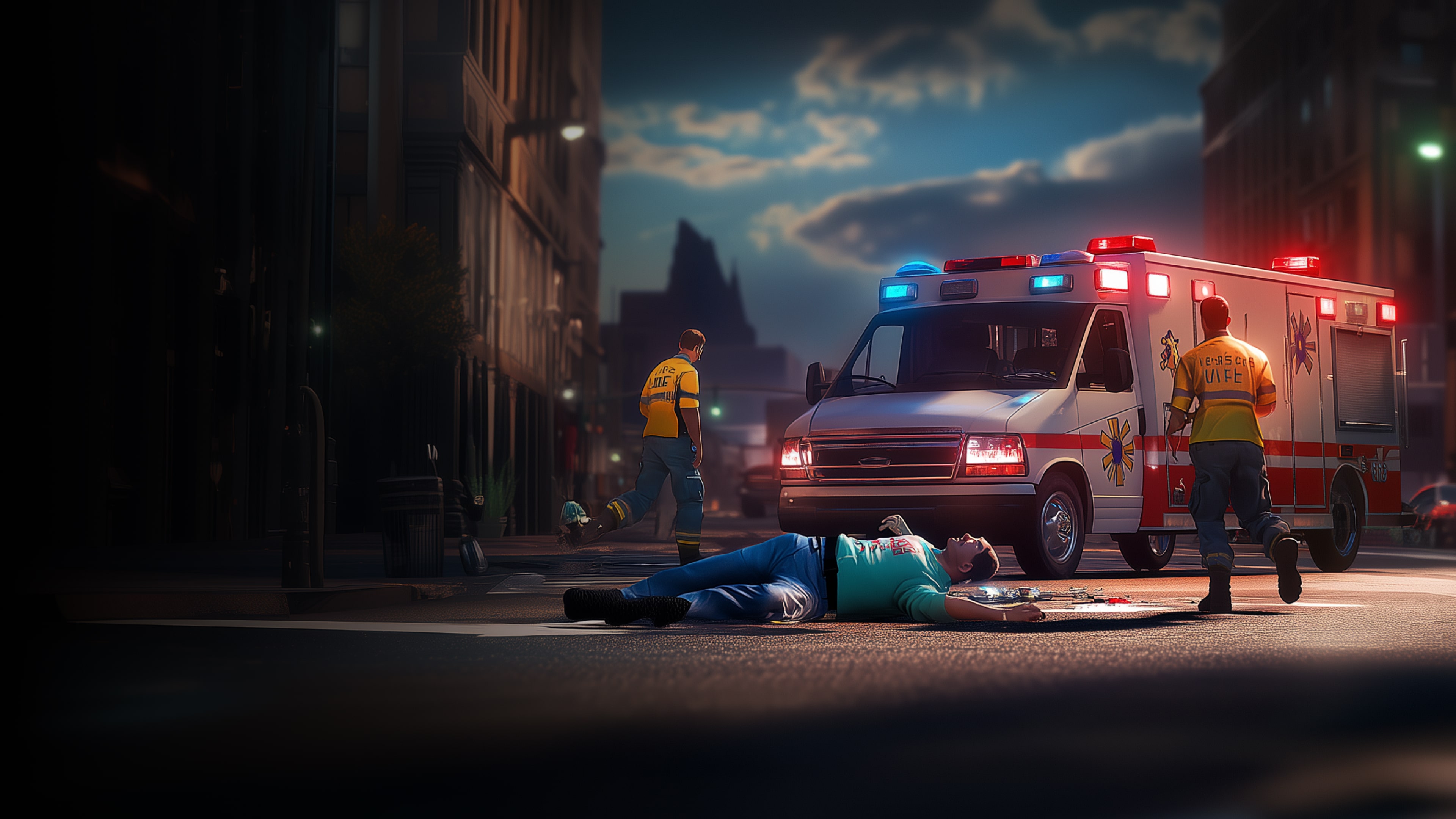Ambulance Simulator 911 RESCUE