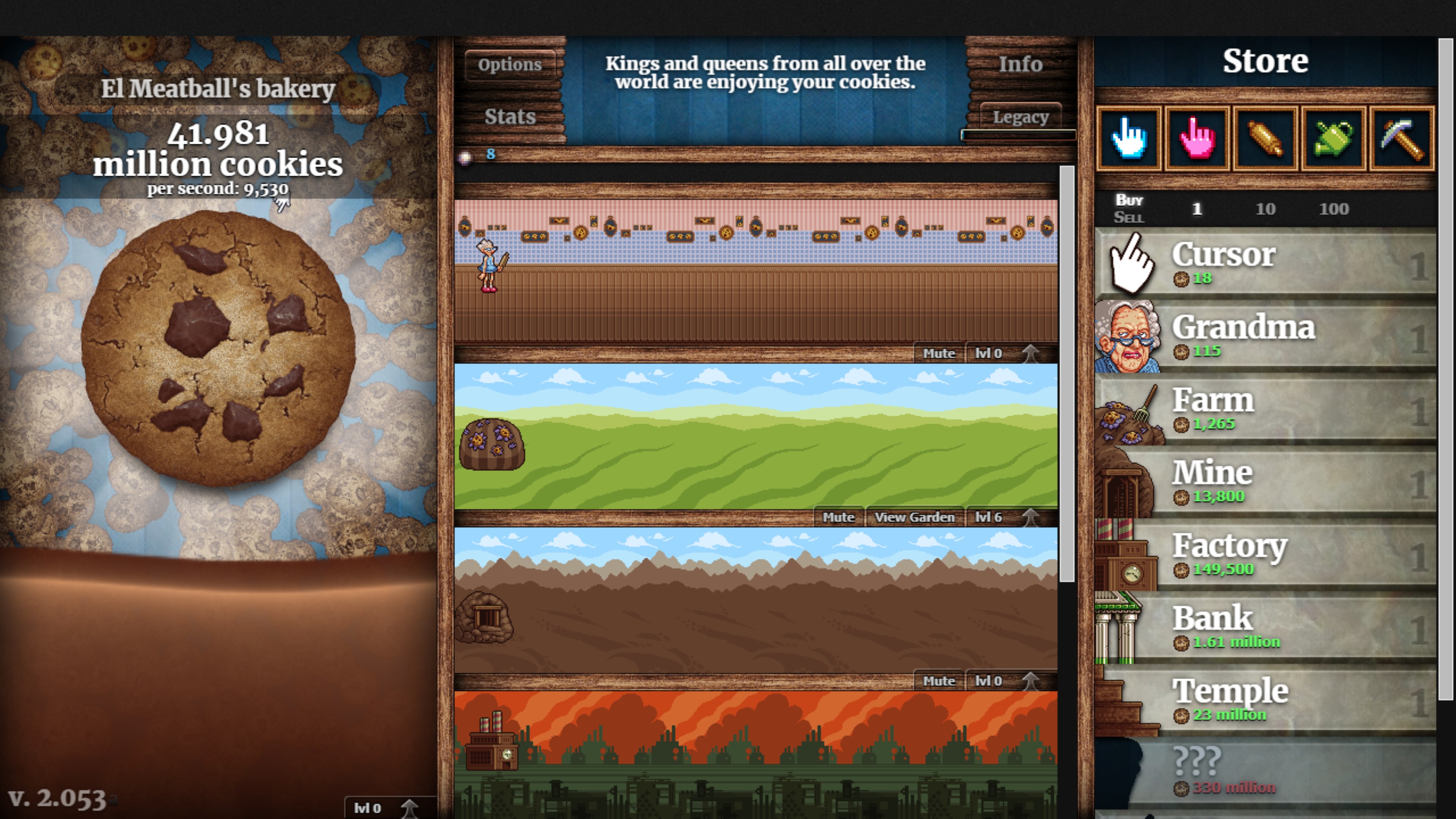 #2. Cookie Clicker (PlayStation) Podle: Playsaurus Inc.