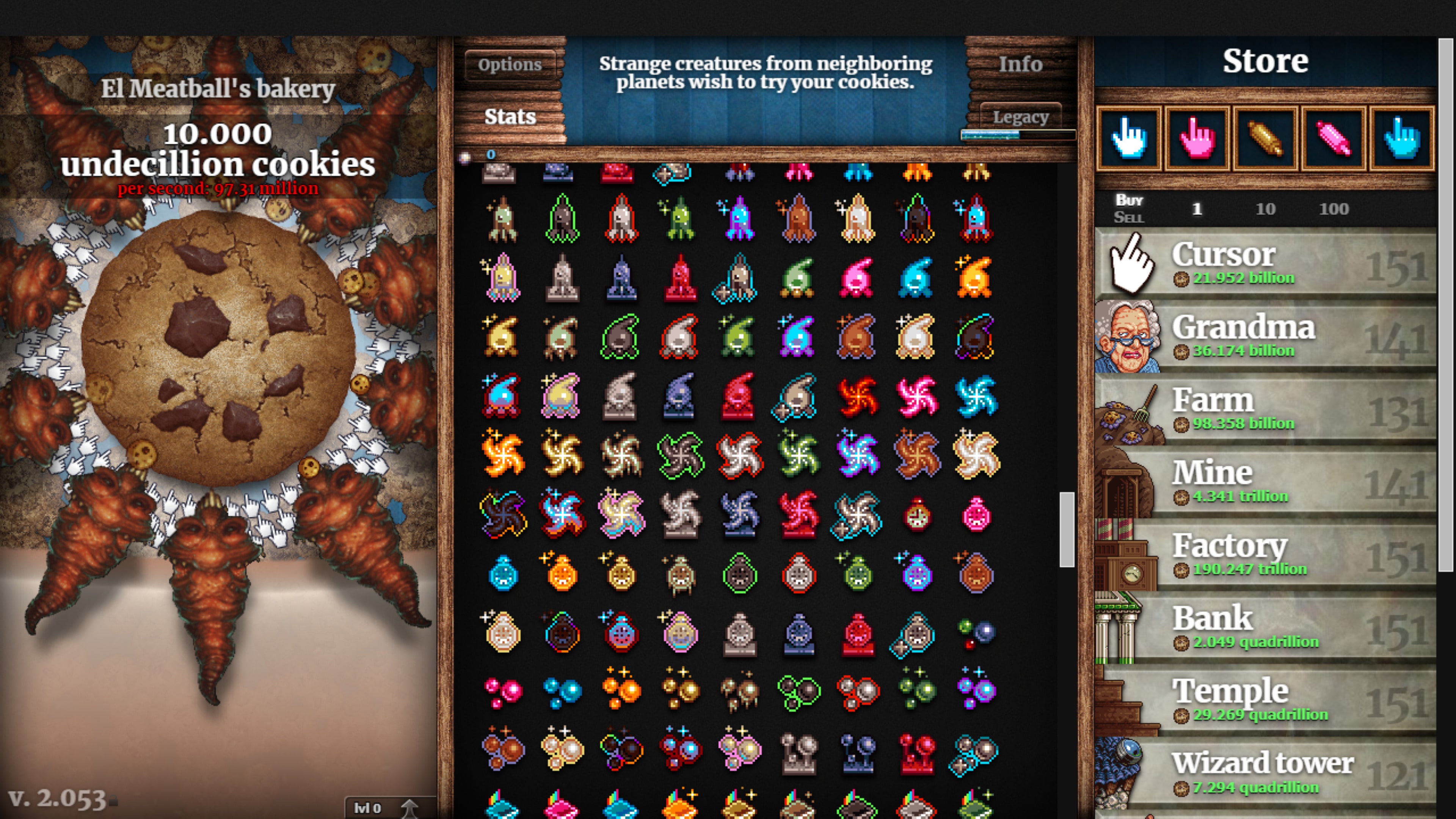 #5. Cookie Clicker (PlayStation) Podle: Playsaurus Inc.