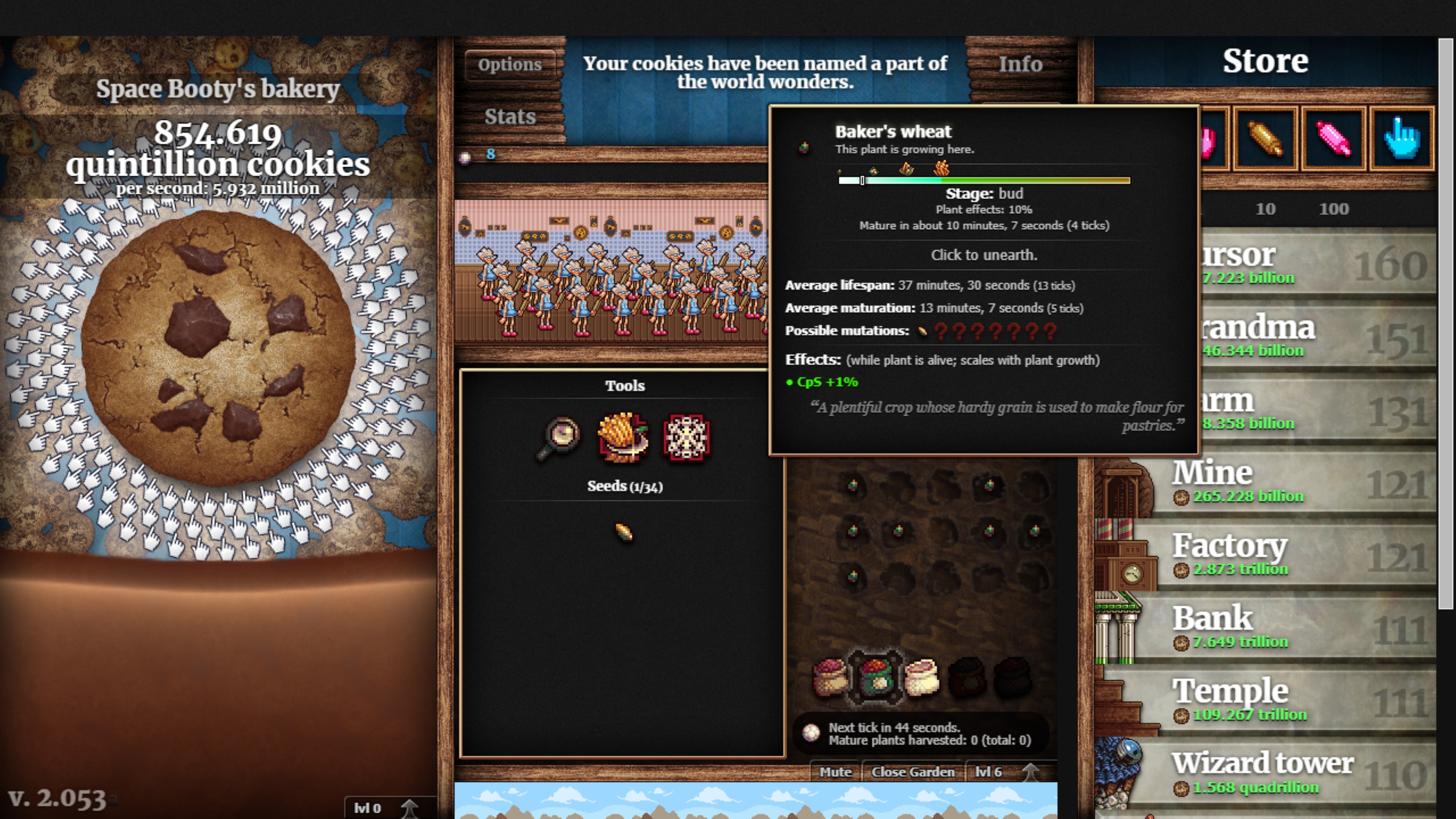 #3. Cookie Clicker (PlayStation) Podle: Playsaurus Inc.