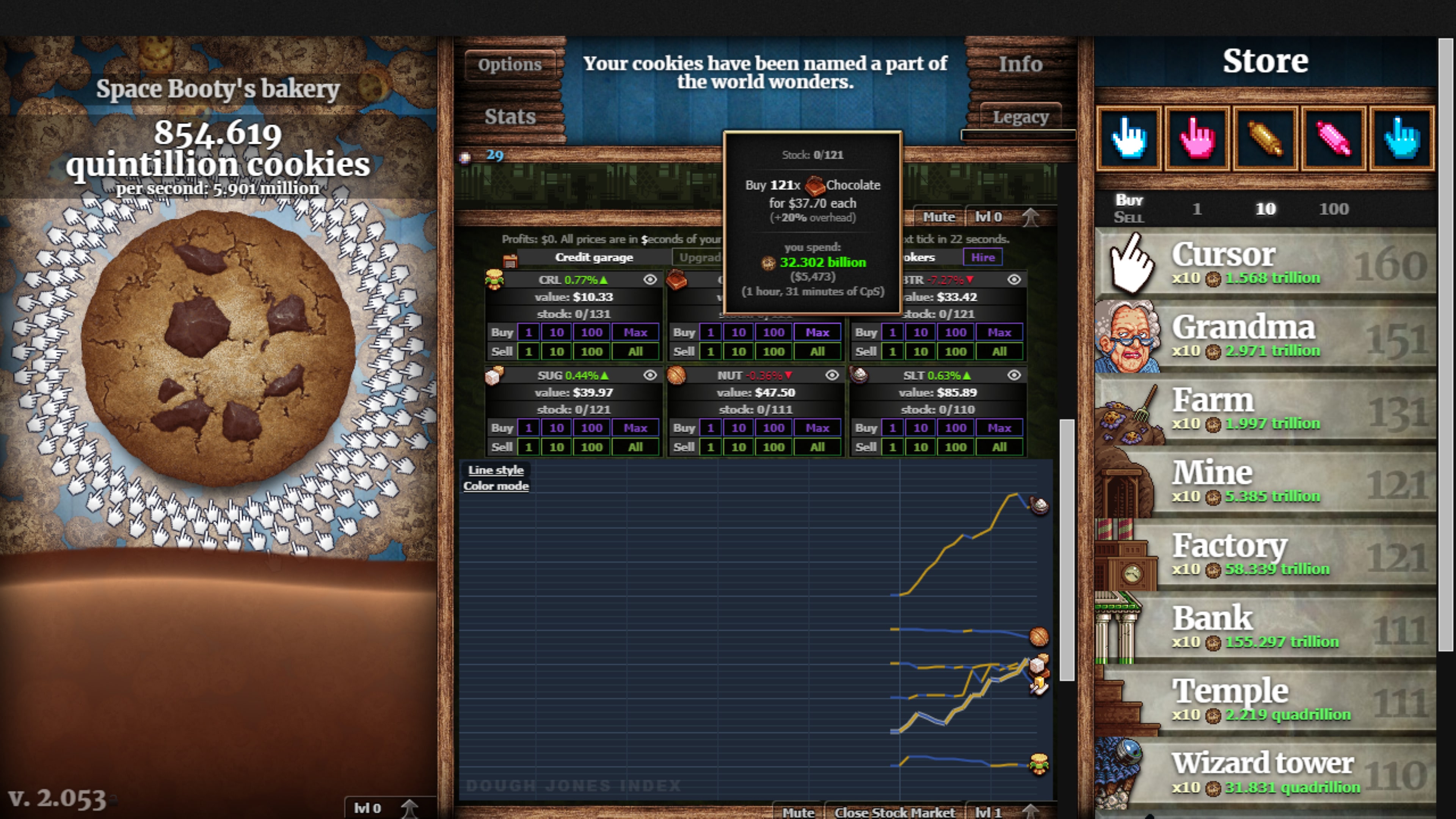 #4. Cookie Clicker (PlayStation) Podle: Playsaurus Inc.