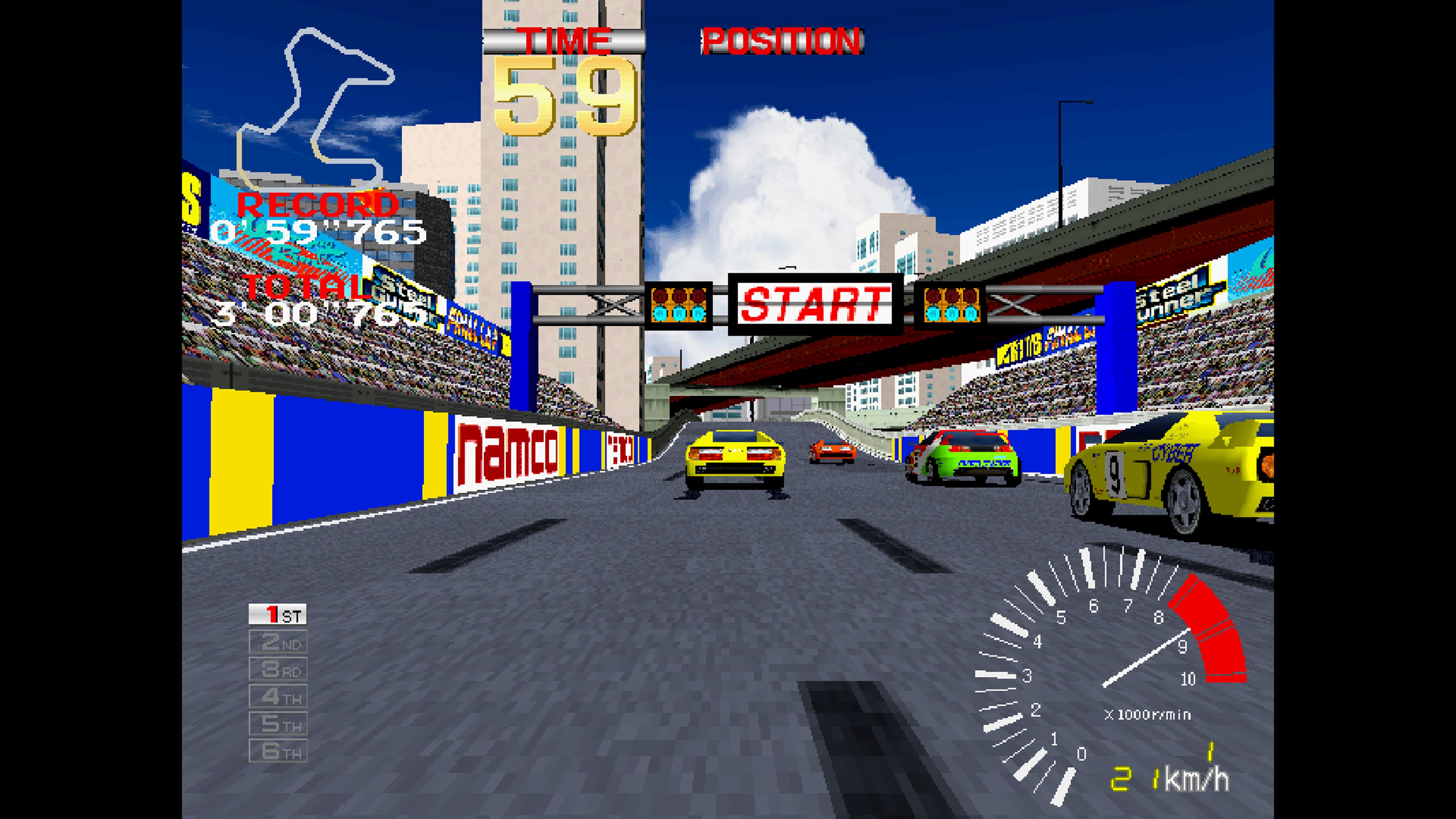 #10. Arcade Archives 2 RIDGE RACER (PlayStation) 由: HAMSTER Corporation