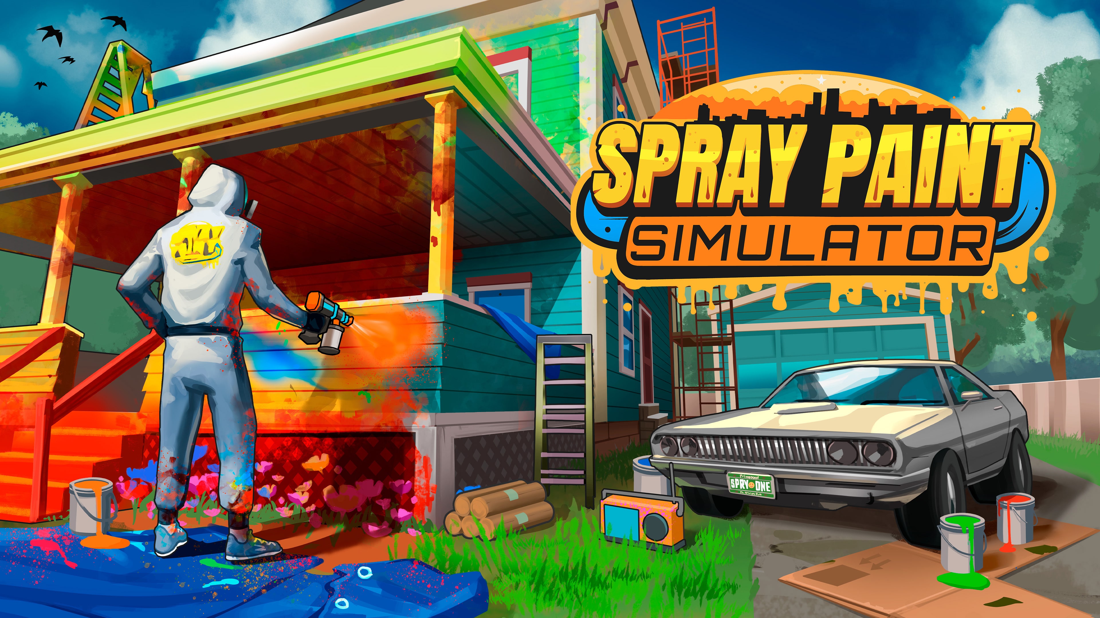 Spray Paint Simulator (日语, 韩语, 简体中文, 繁体中文, 英语)