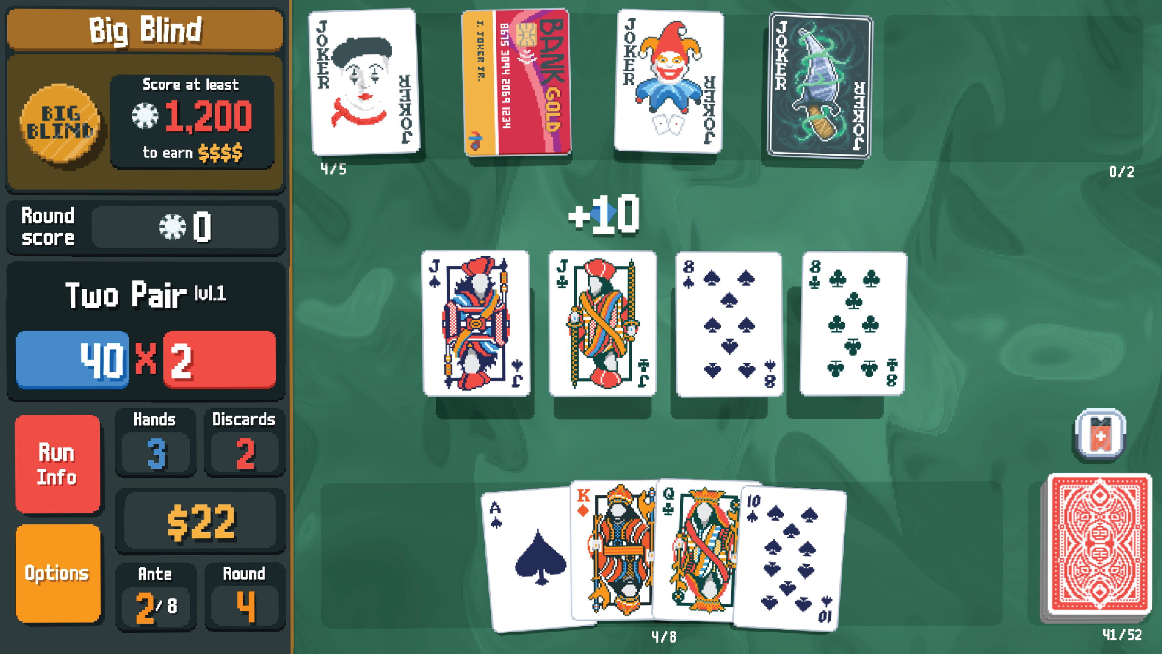 ポーカーゲーム Balatro