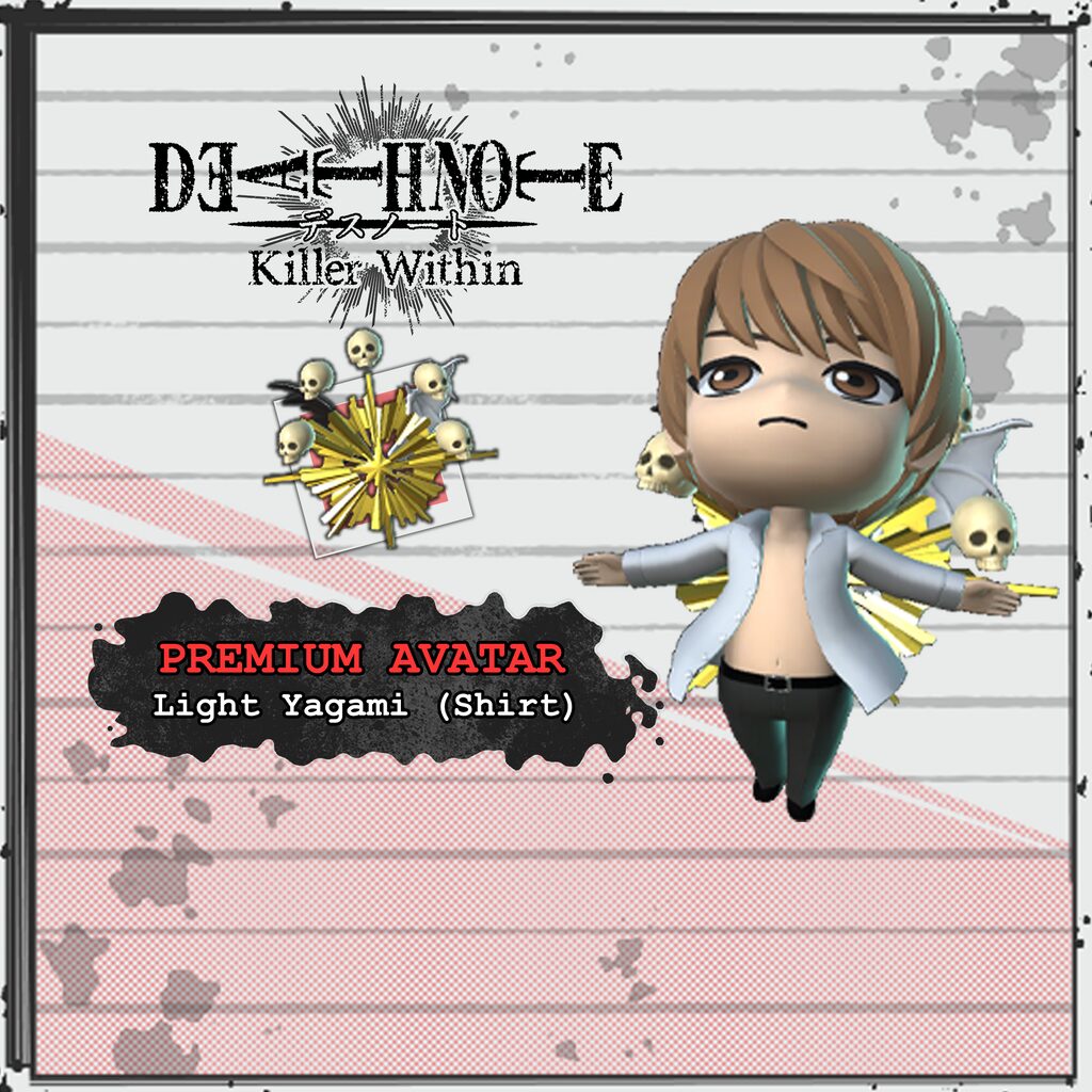 DEATH NOTE Killer Within - Premium Avatar: Light Yagami (Shirt)