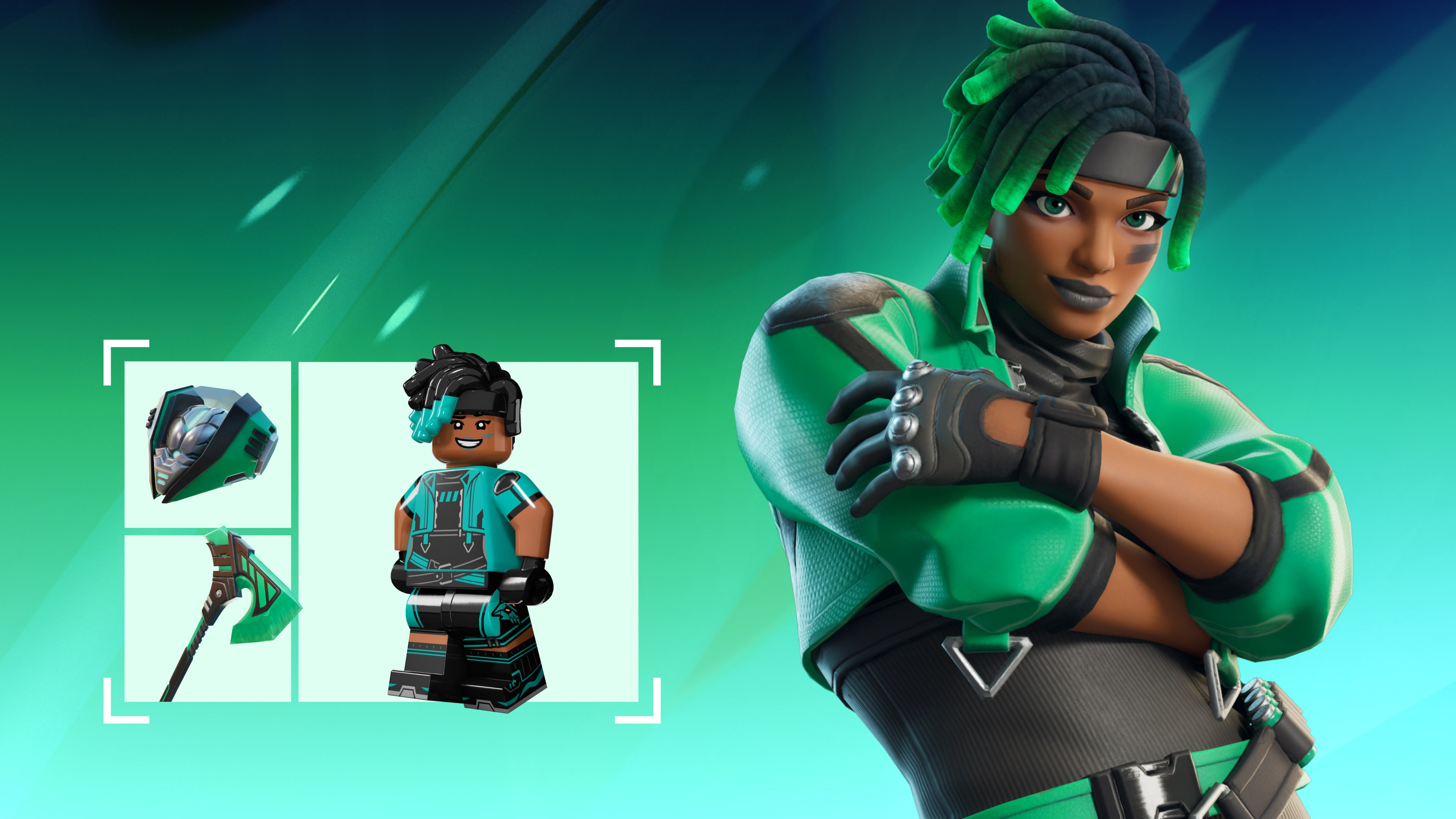 Fortnite - Emerald Gamer Pack