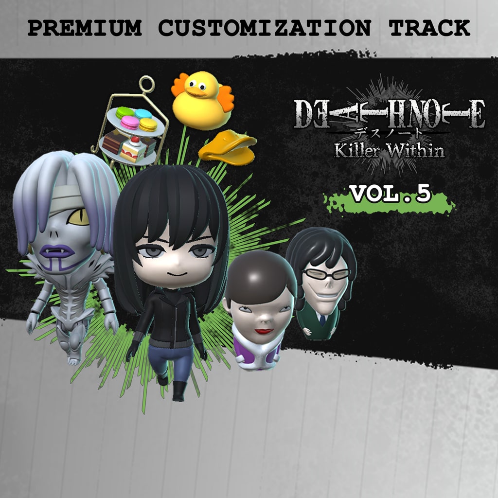 DEATH NOTE Killer Within - Premium Customization Track Vol. 5