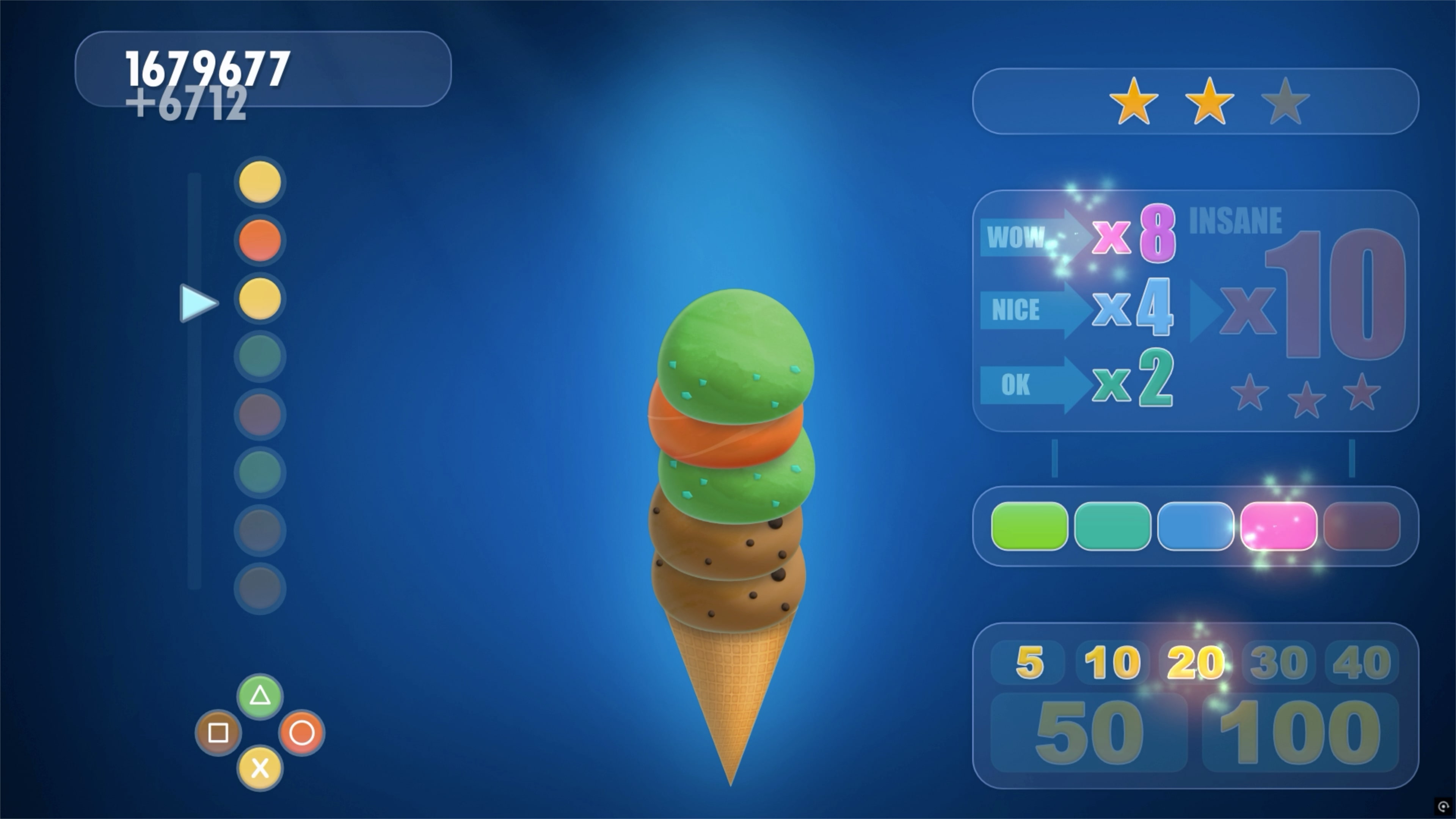 #2. Ice Cream Super Stacking Slot Machine (PlayStation) 게시자: THOMAS CLAUS UND FRANK MENZEL