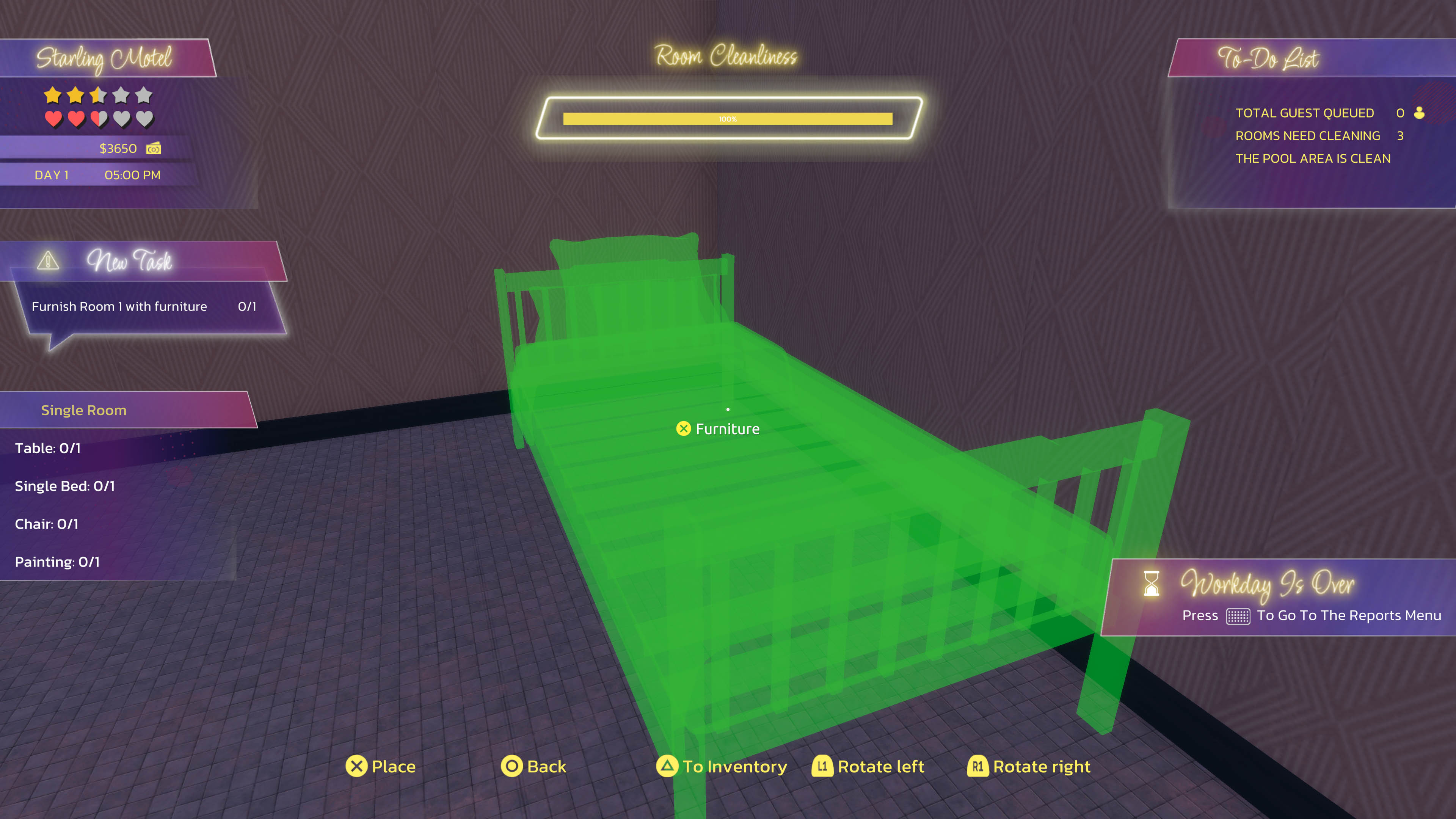 #2. Motel Owner Simulator (PlayStation) Bởi: GOGAME CONSOLE PUBLISHER LTD