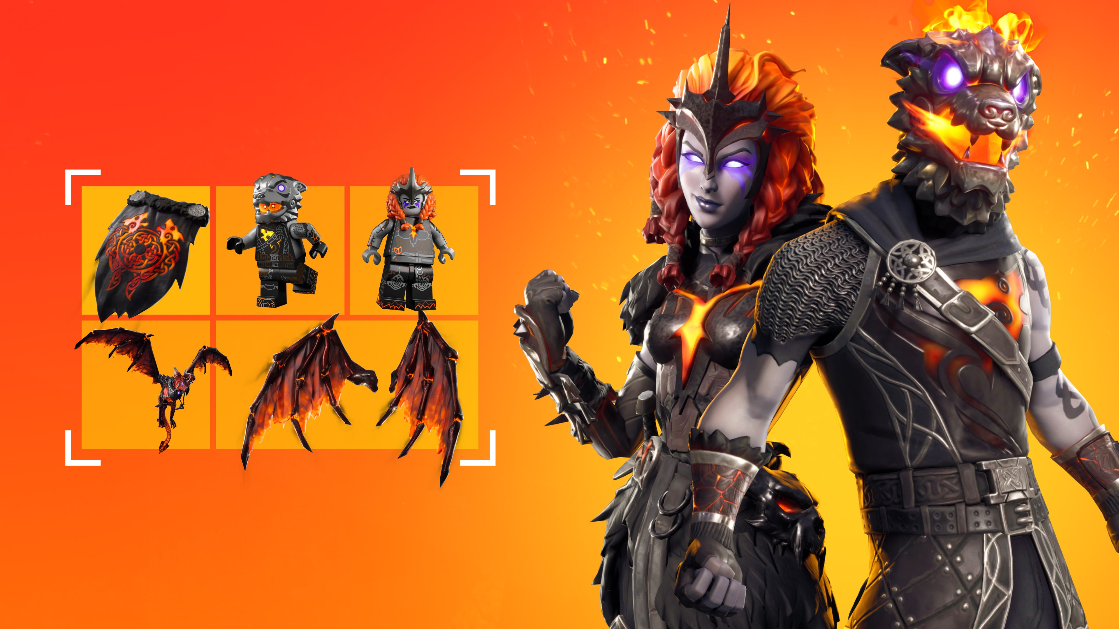 Fortnite - Lava Legends Pack (English, Korean, Japanese)
