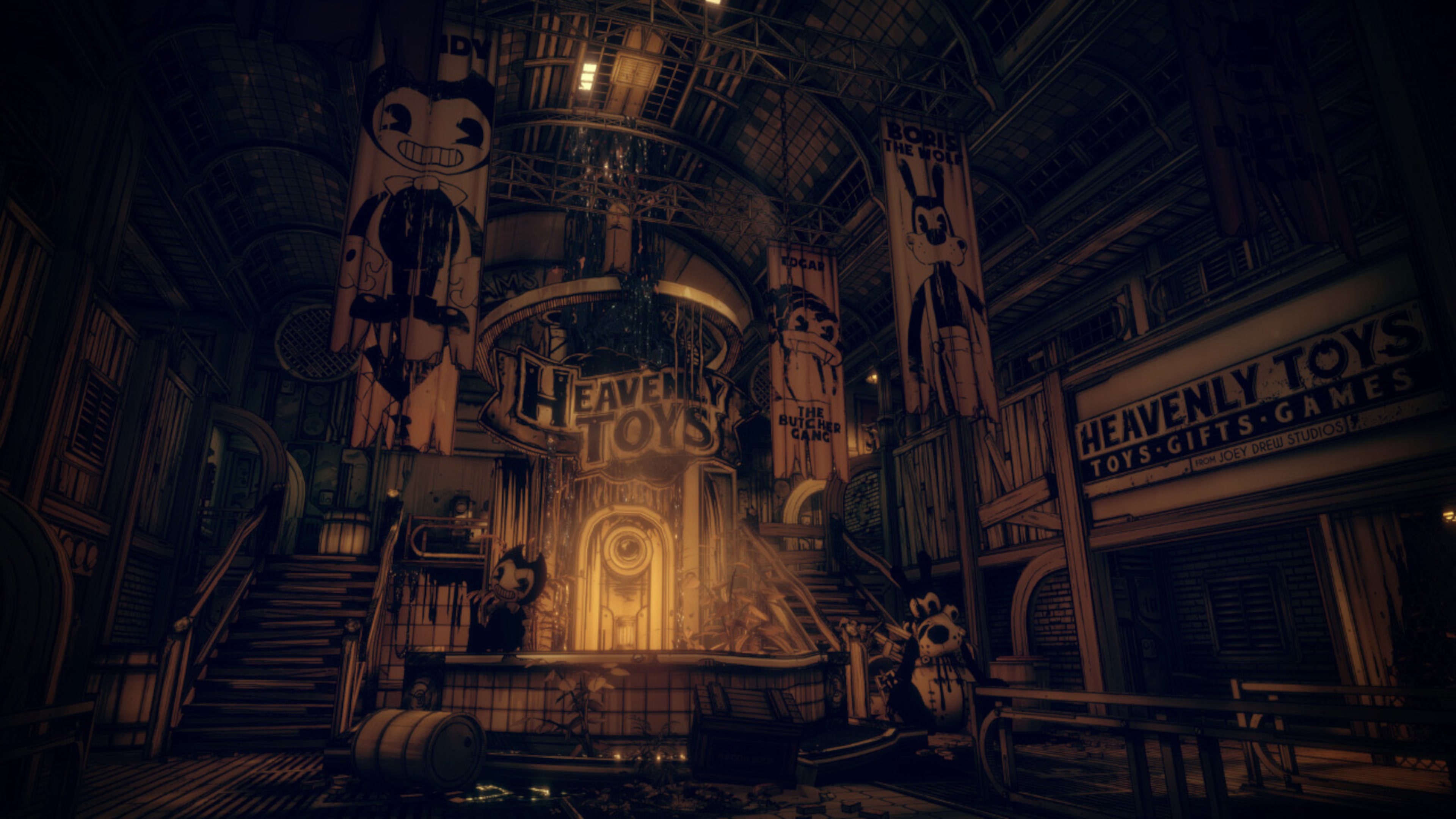 #2. Bendy and the Dark Revival (PlayStation) Bởi: JOEY DREW STUDIOS INC