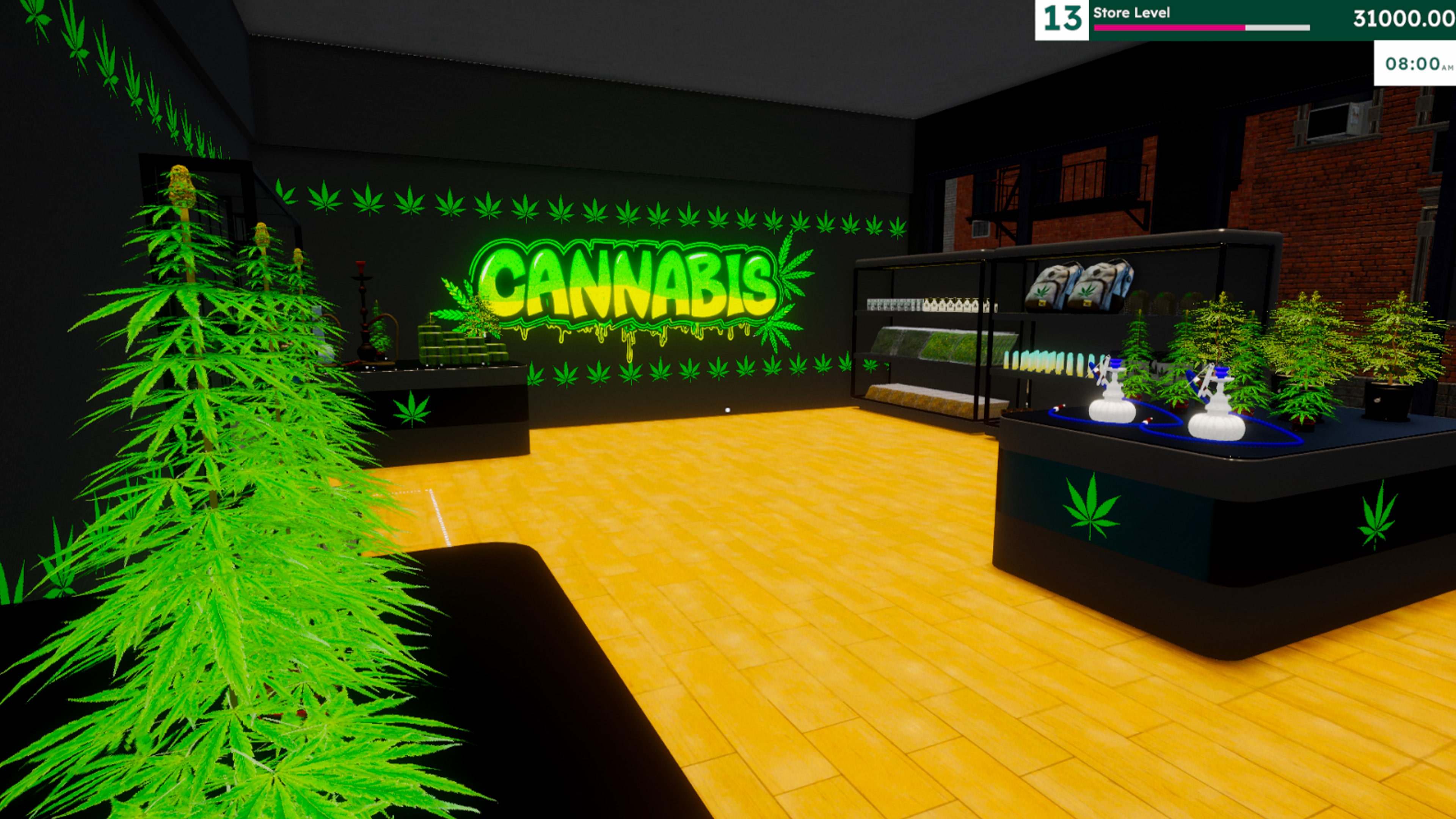 #2. WEED SHOP SIMULATOR (PlayStation) Podle: Kebin Ntena Trading as Dragon Path