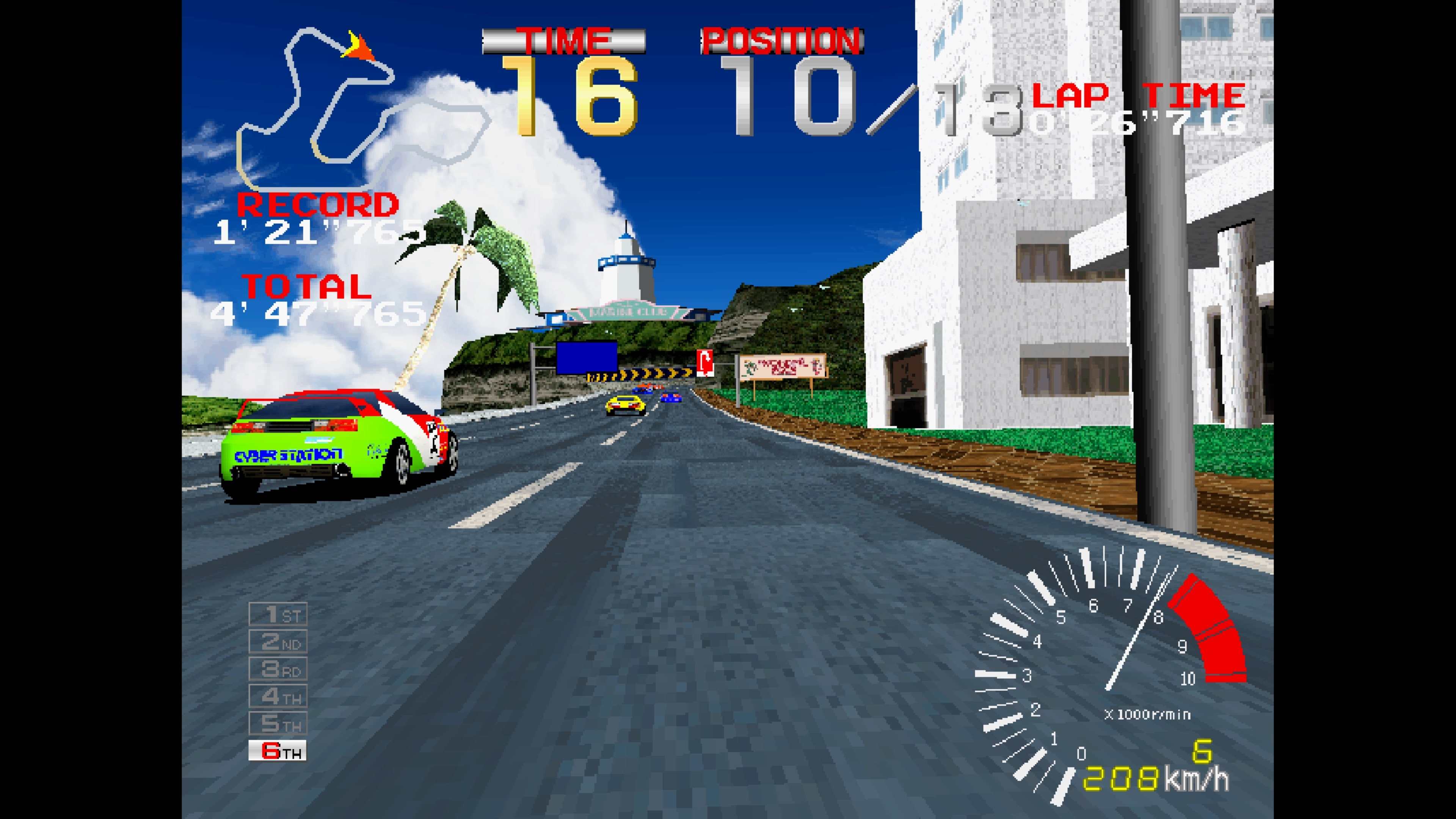 #8. Arcade Archives RIDGE RACER (PlayStation) Göre: HAMSTER Corporation