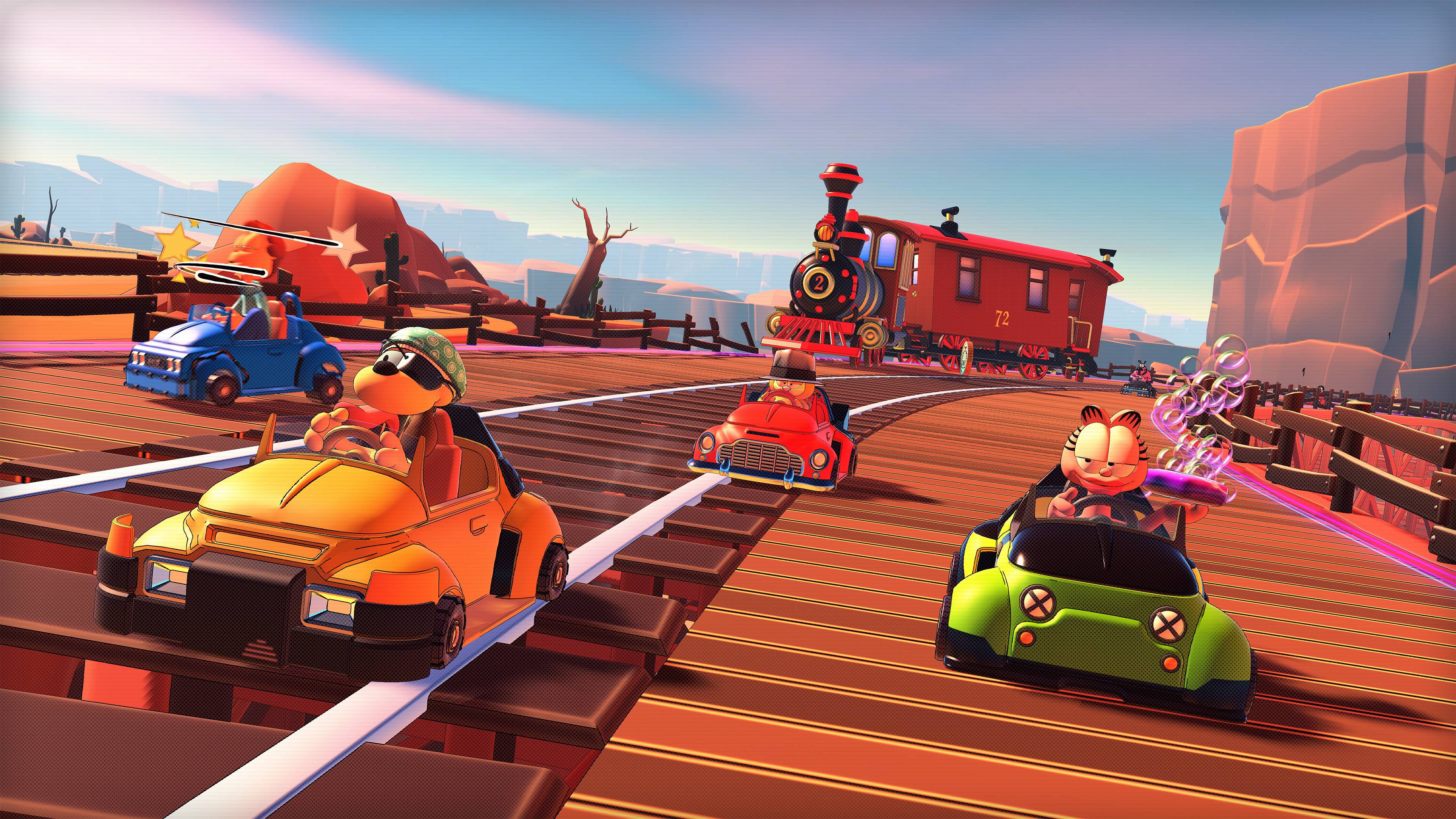 #4. Garfield Kart 2 - All You Can Drift (PlayStation) โดย: Microids