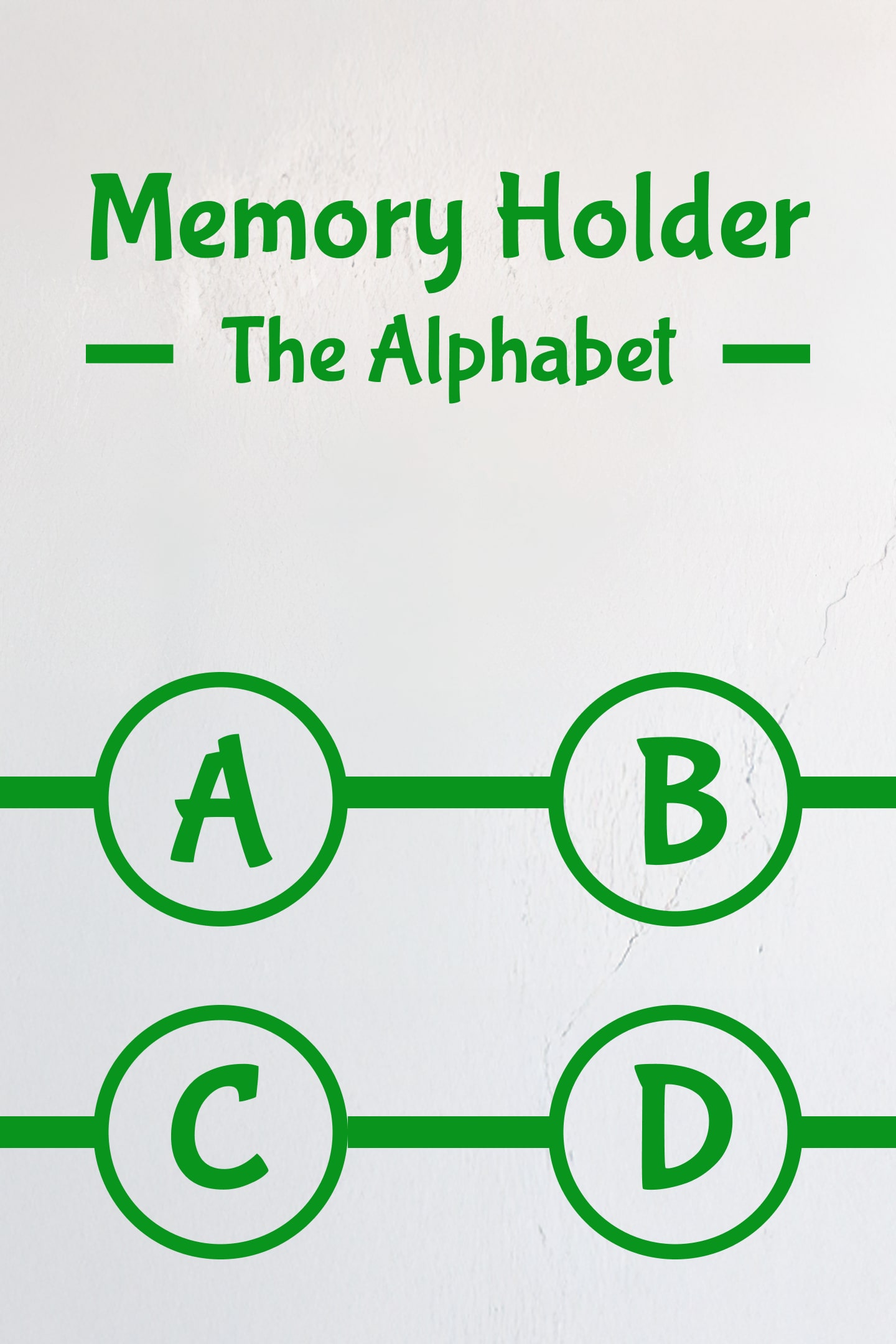 Memory Holder: The Alphabet