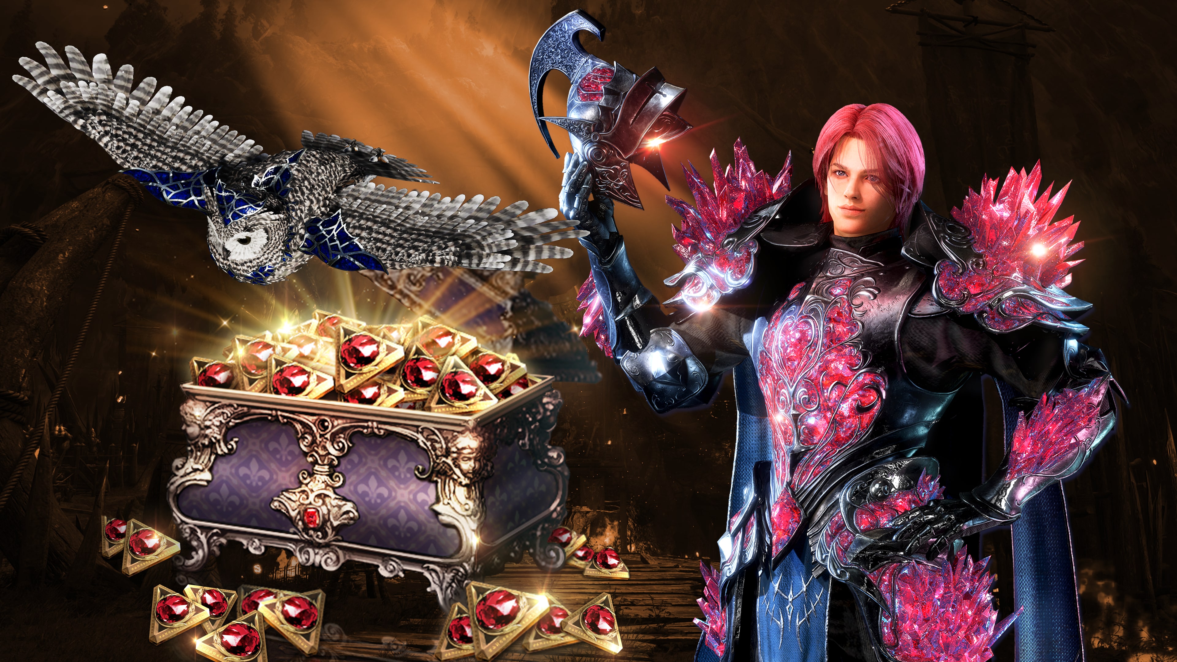 Paquete de celebración de Naturaleza de THRONE AND LIBERTY: oro